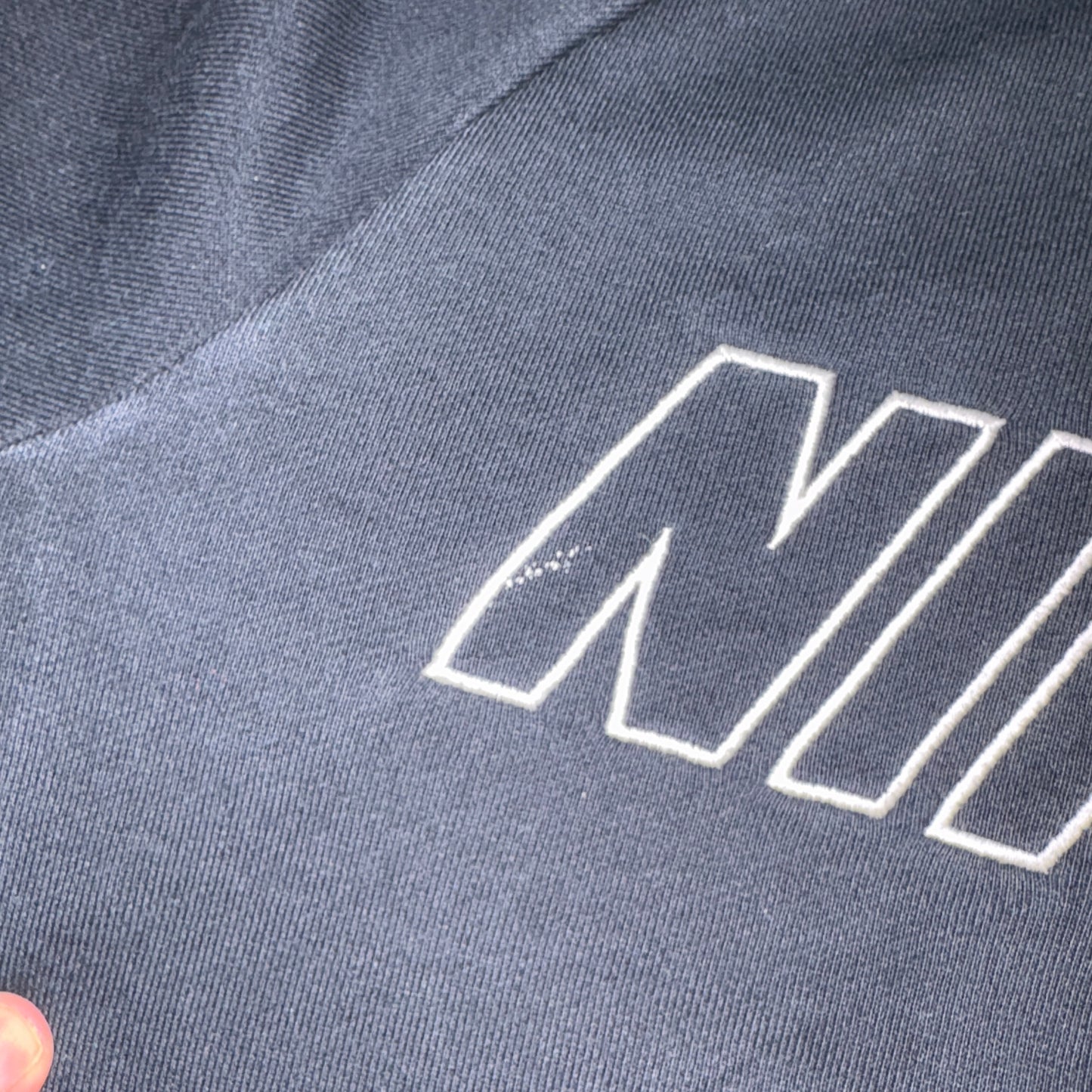 Vintage Nike SB Black Embroidered Sweatshirt - S