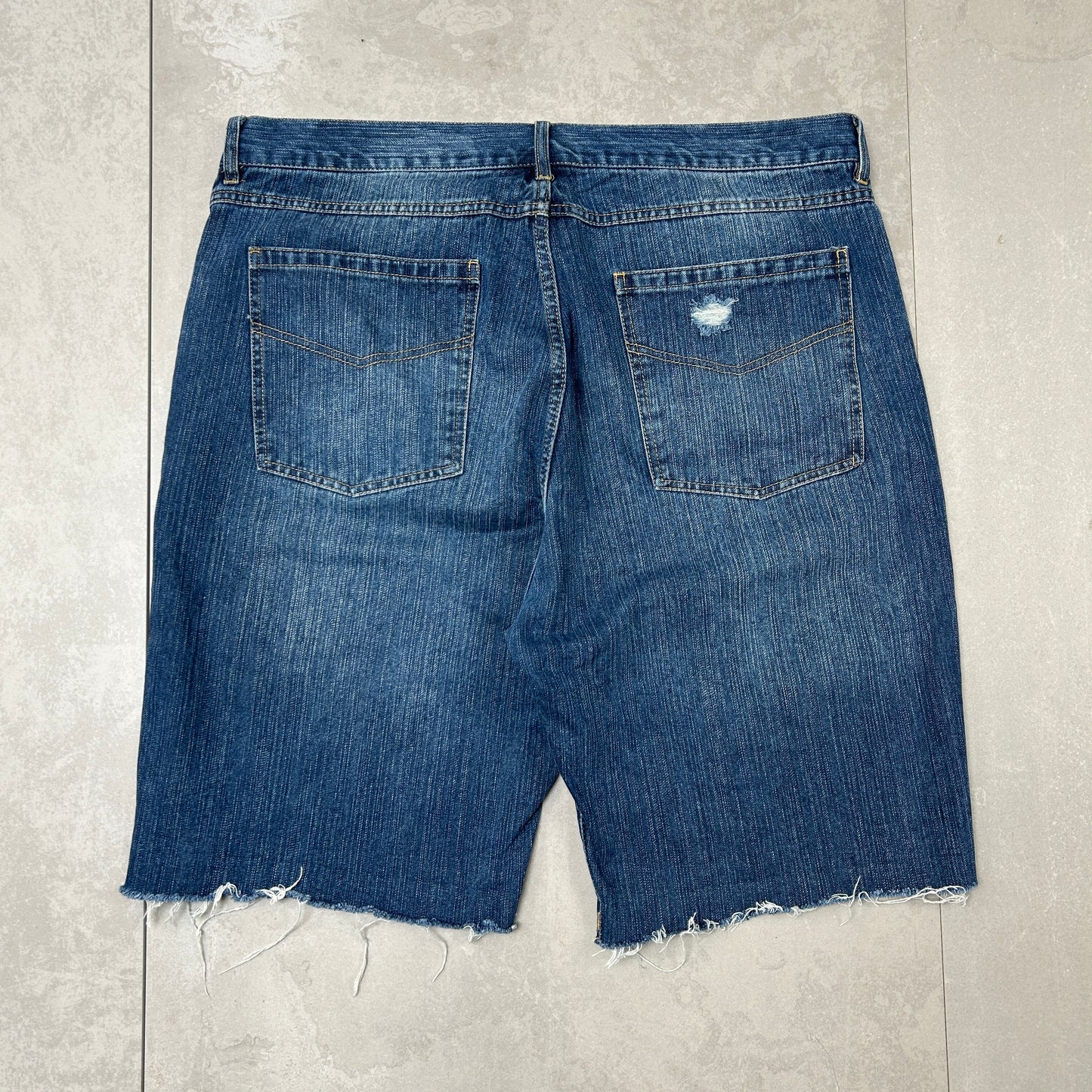 Vintage Hip Hop Baggy Blue Shorts Jorts - 40