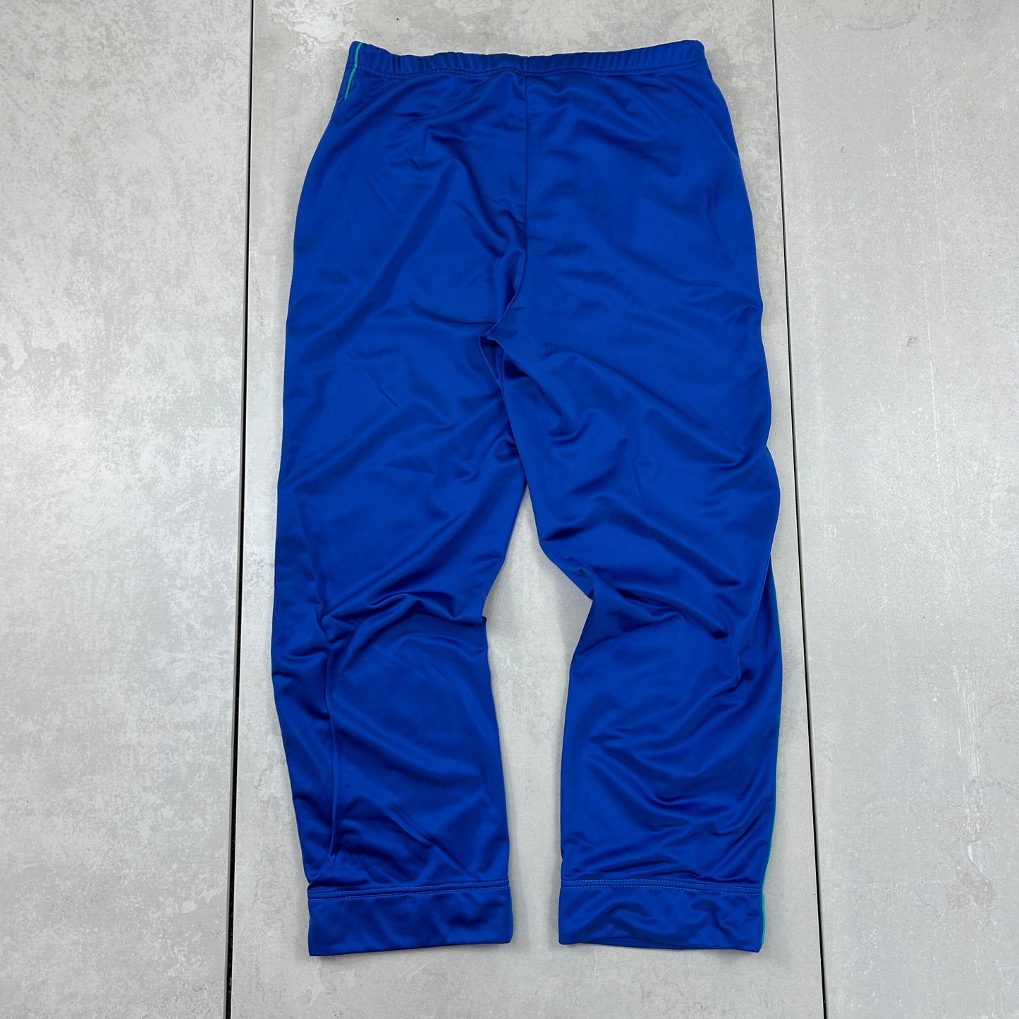 Vintage Sergio Tacchini Blue Baggy Tracksuit Sweatpants Track Pants Bottoms - M