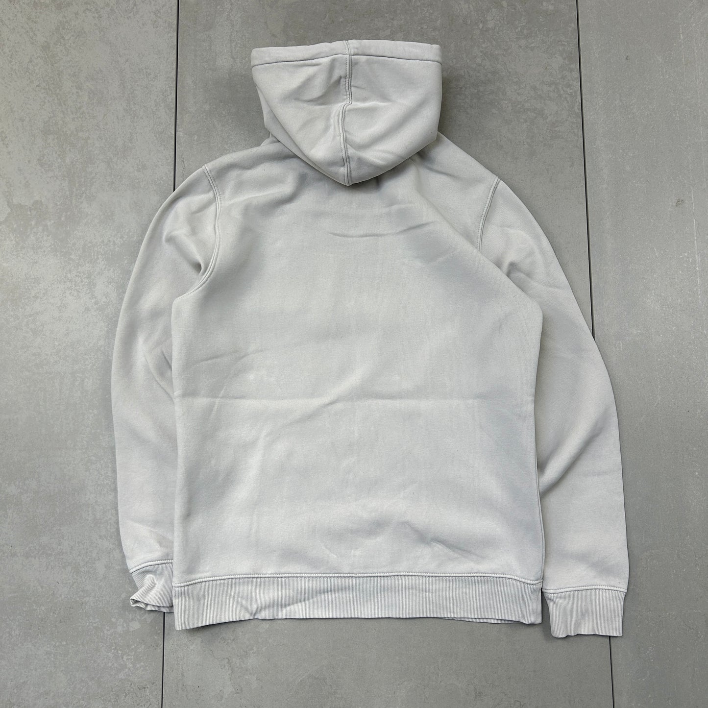 Vintage Dickies Cream Embroidered Hoodie Sweatshirt - M