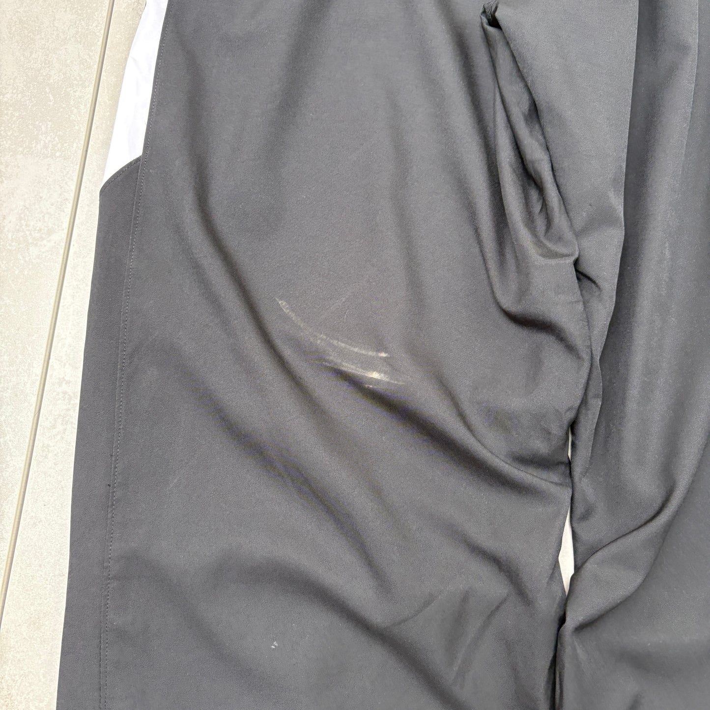 Vintage Champion Black Baggy Tracksuit Sweatpants Track Pants Bottoms - XL
