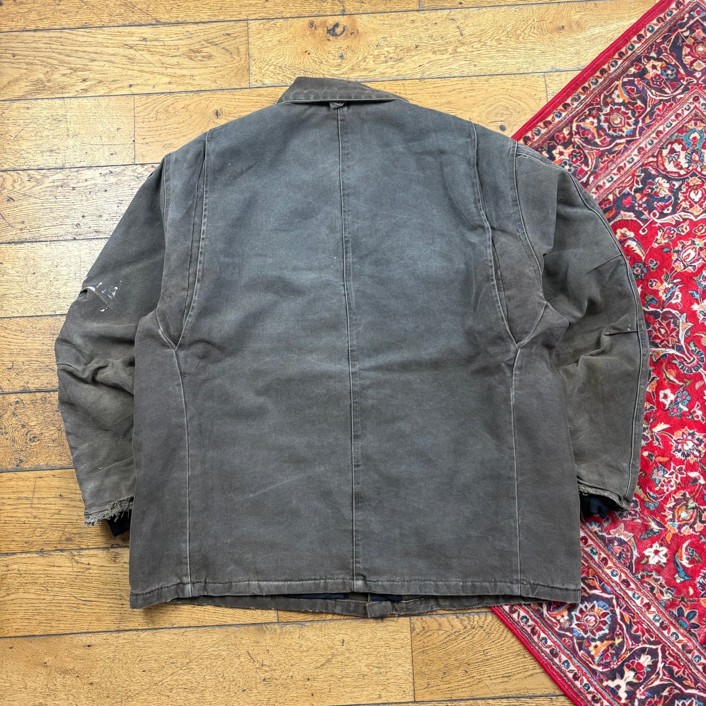 Vintage Workwear Chore Brown Heavyweight Detroit Jacket - XL