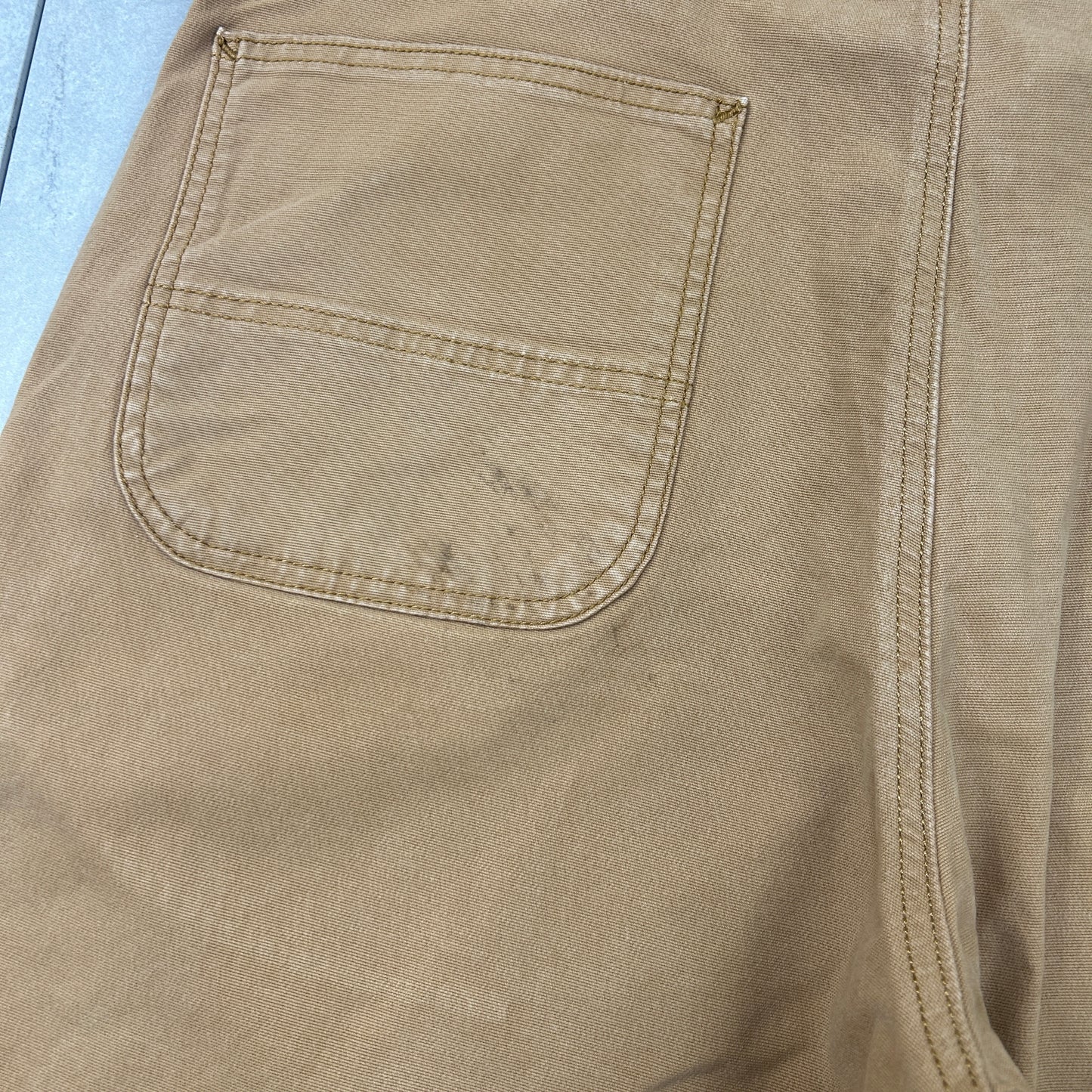 Vintage Carhartt Workwear Baggy Brown Carpenter Shorts - 38