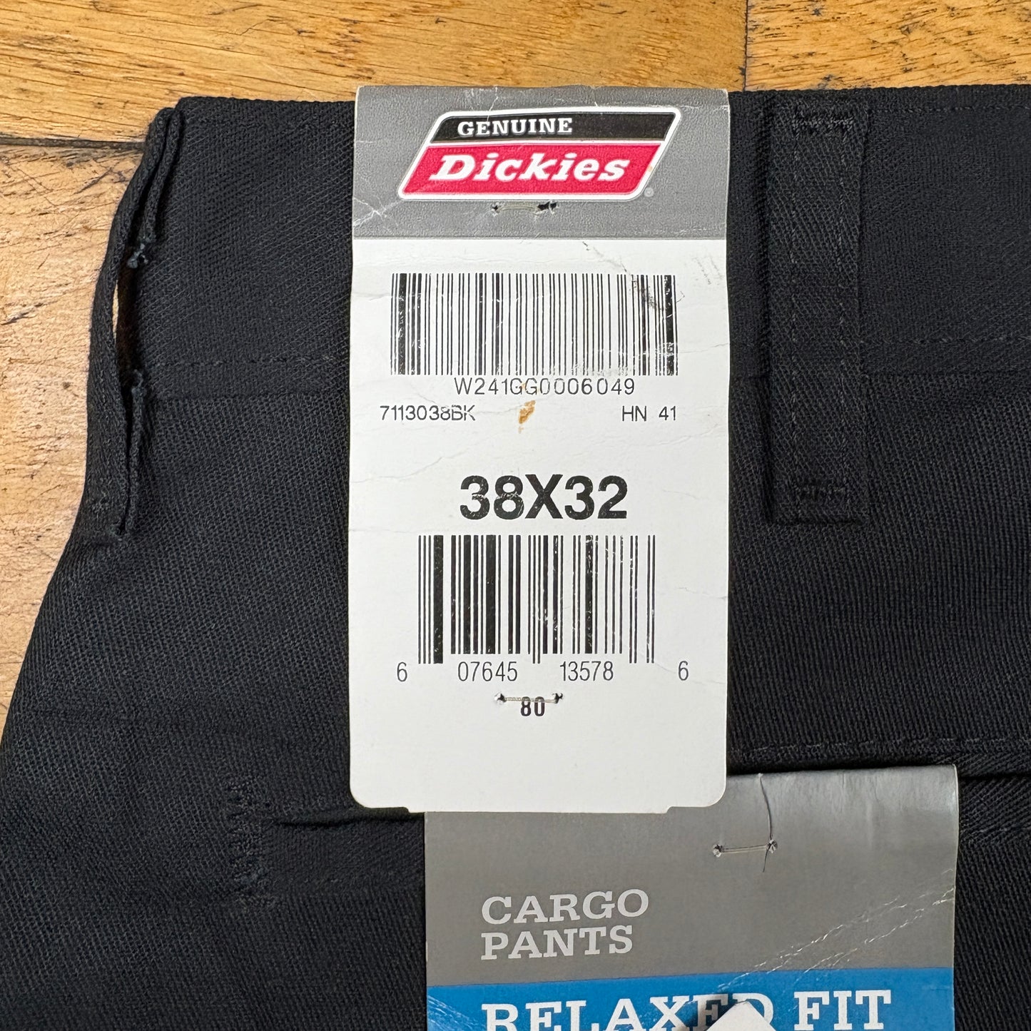Vintage Dickies 874 Black Baggy Skate Chino Trousers - 38