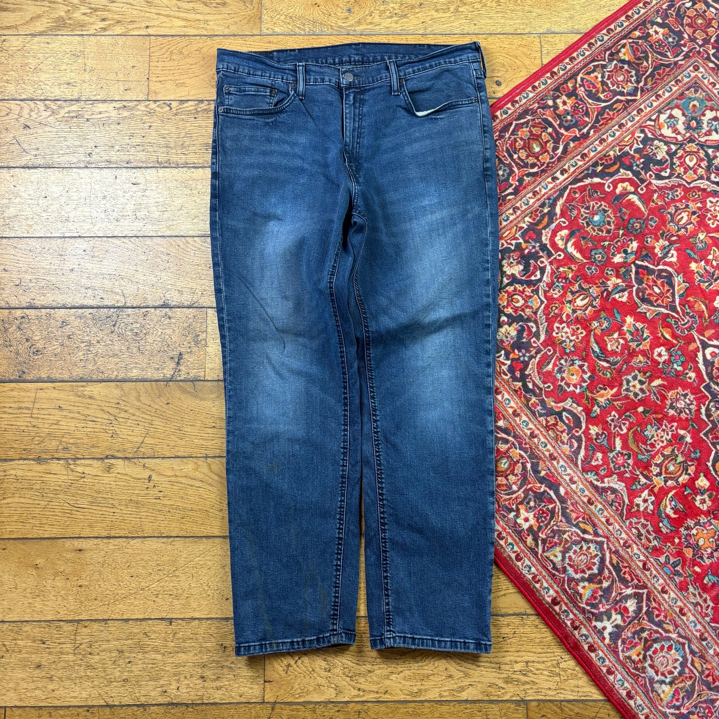 Vintage Levis 541 Straight Blue Denim Jeans - 36