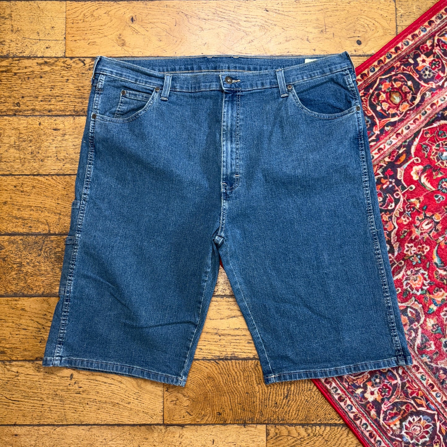 Vintage Dickies Blue Workwear Carpenter Shorts - 42