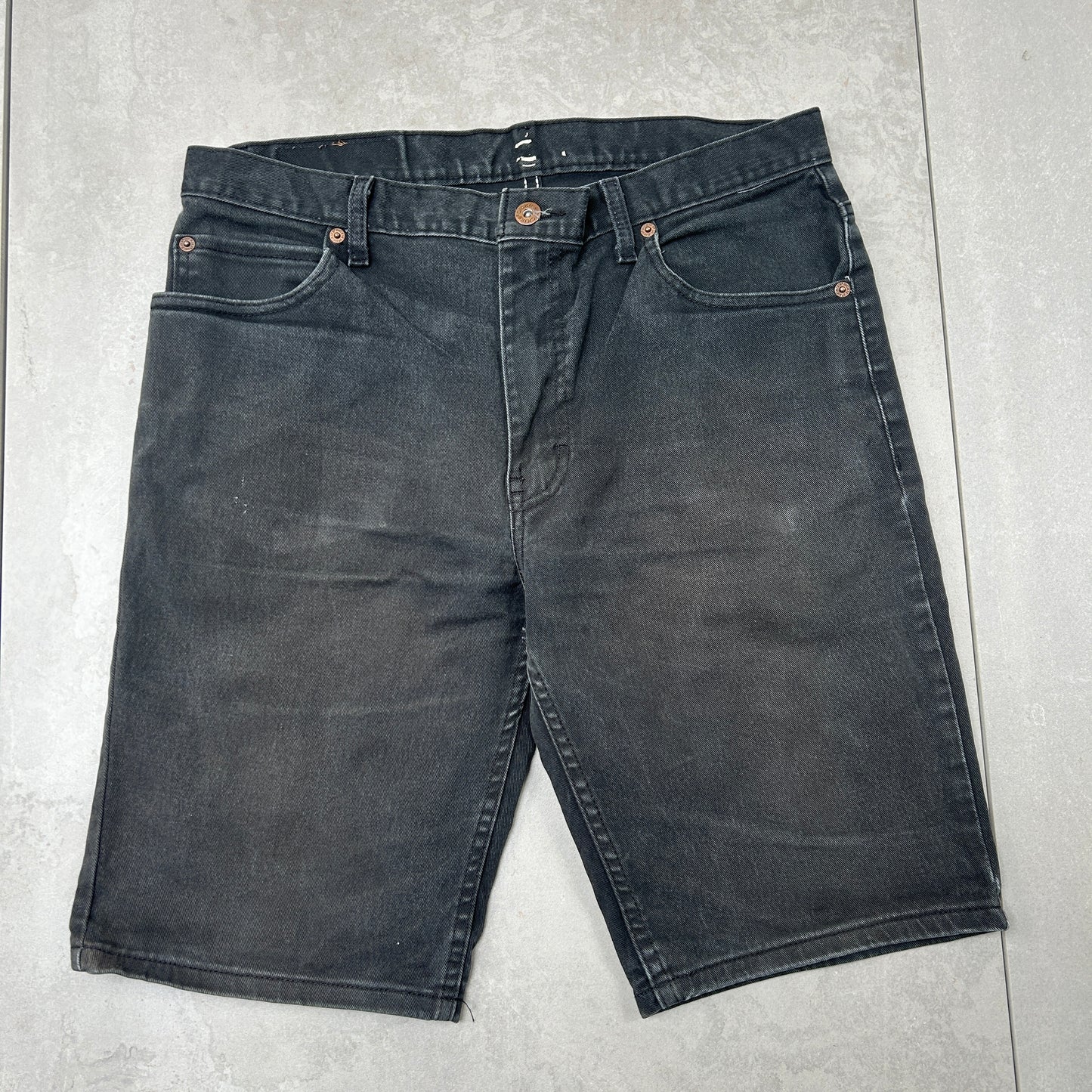 Vintage Dickies Workwear Carpenter Black Shorts - 33