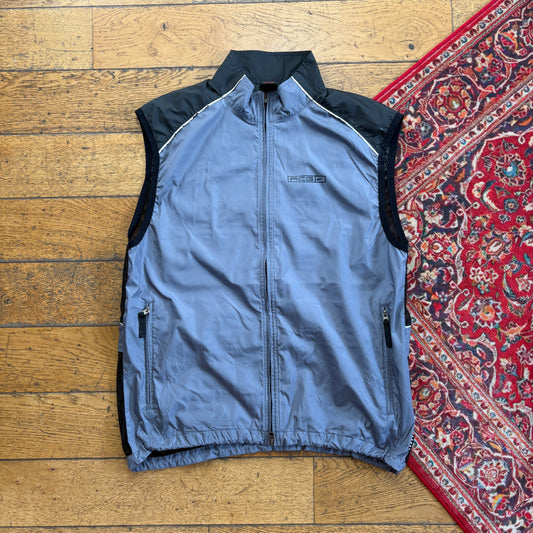 Vintage Nike ACG Grey Black Gorpcore Gilet Vest - L