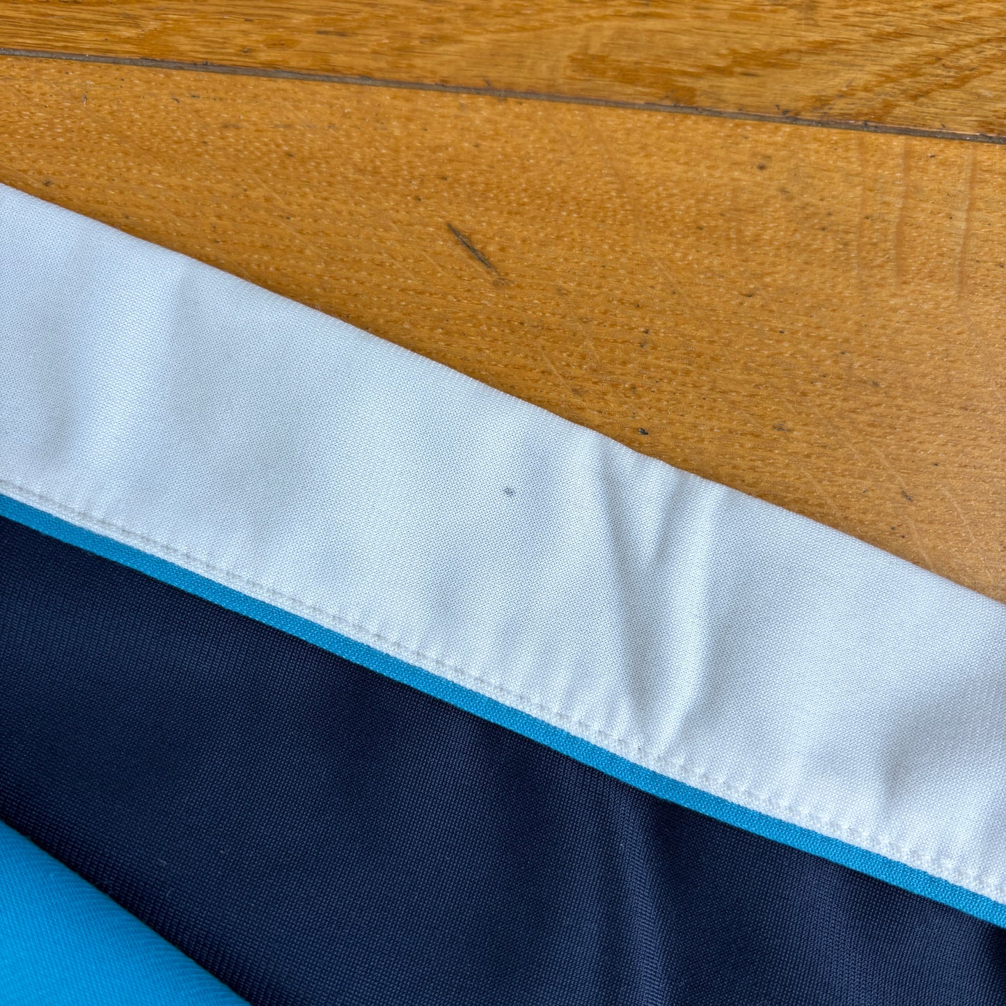 Vintage Nike Blue Swoosh Tracksuit Track Shell Windbreaker Jacket - M