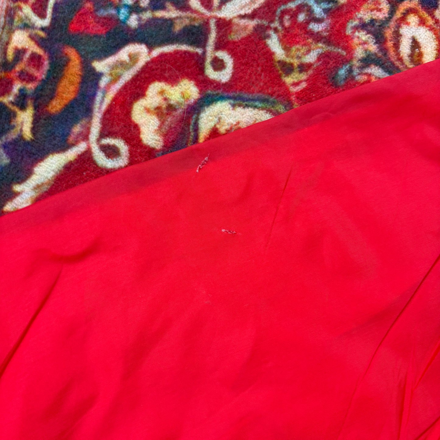 Vintage Red Nylon Coach Harrington Jacket - M