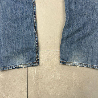 Vintage Levis 505 Straight Blue Denim Jeans - 36