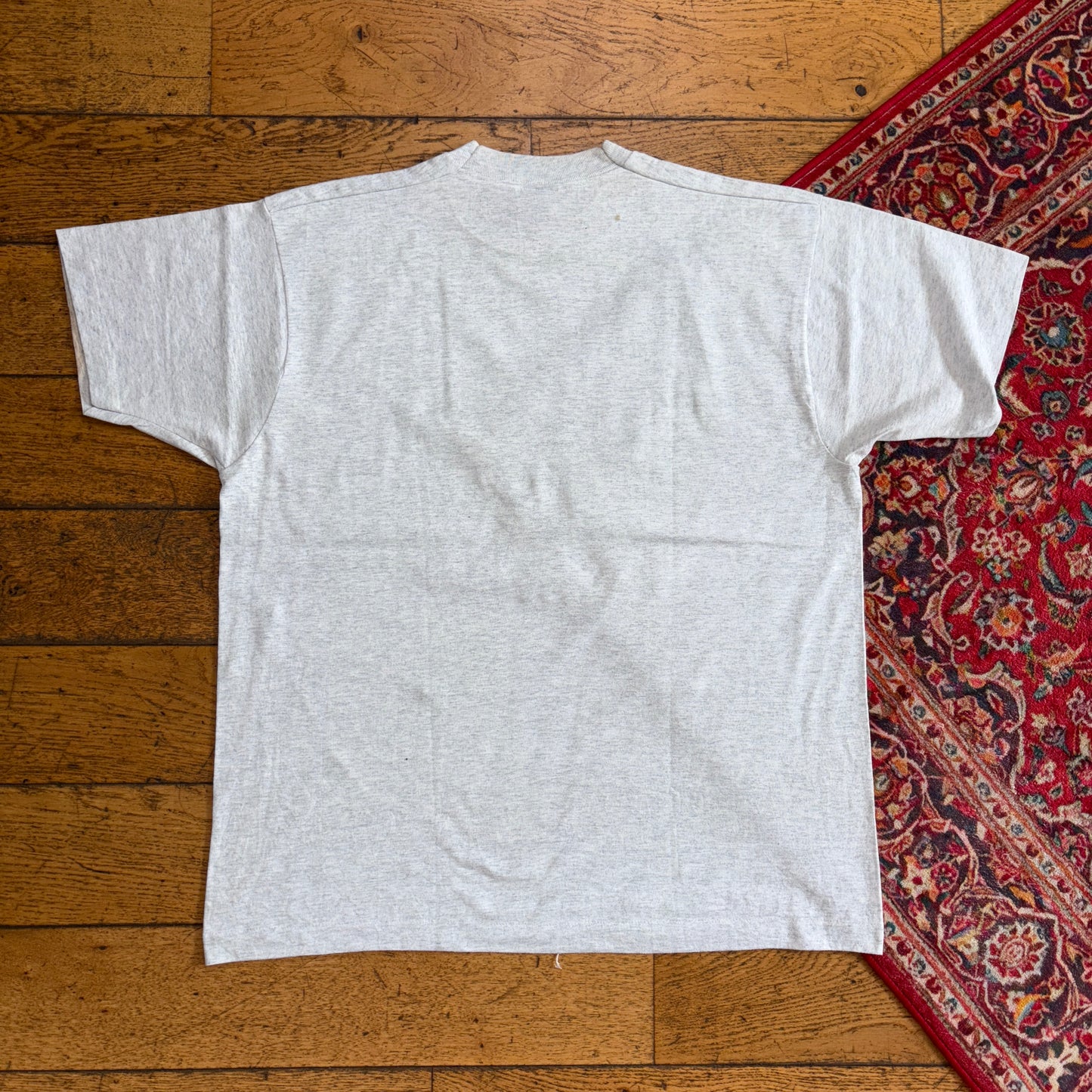 Vintage 90s Gran Canaria Grey Single Stitch Graphic T-Shirt - L