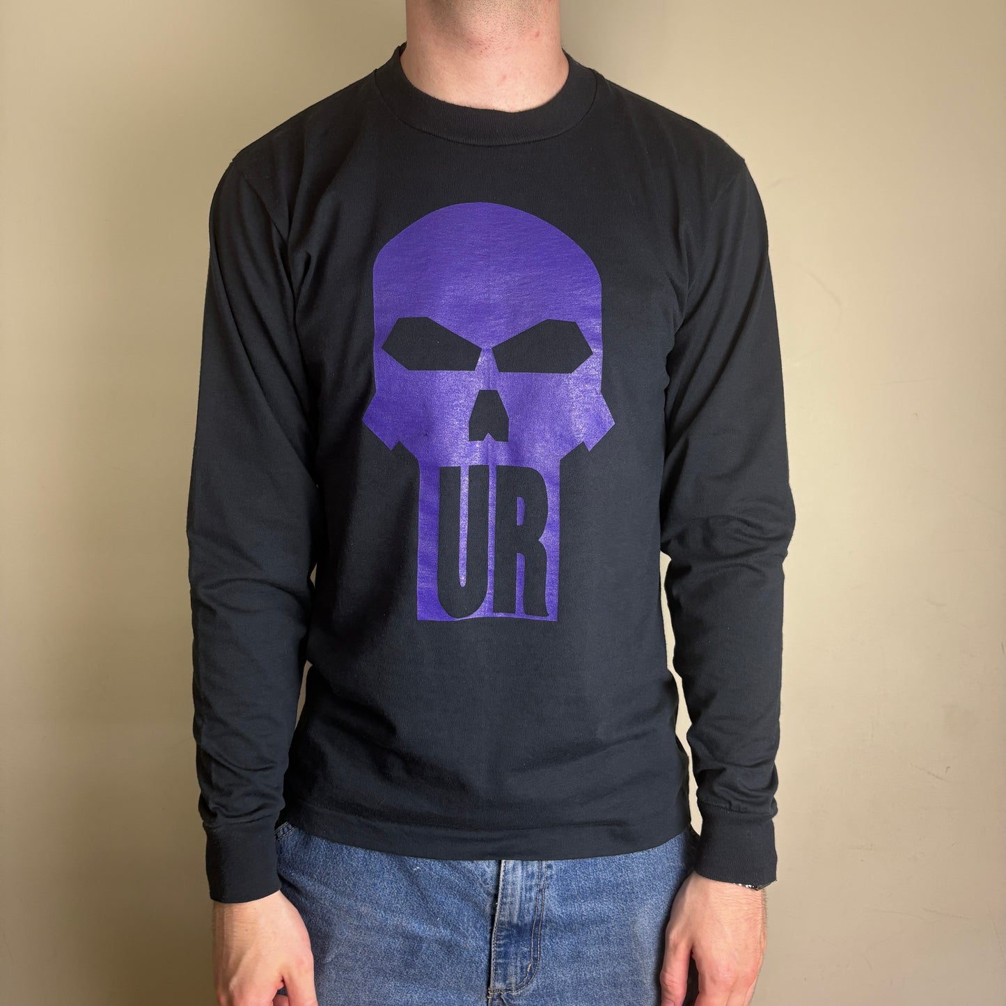 Vintage 90s Underground Resistance Black Detroit Techno Rare Graphic T-Shirt - S