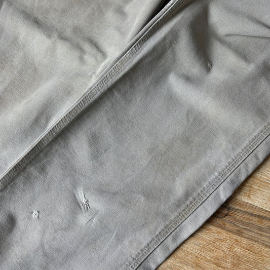 Vintage Carhartt Cream Brown Workwear Carpenter Baggy Trousers - 33R