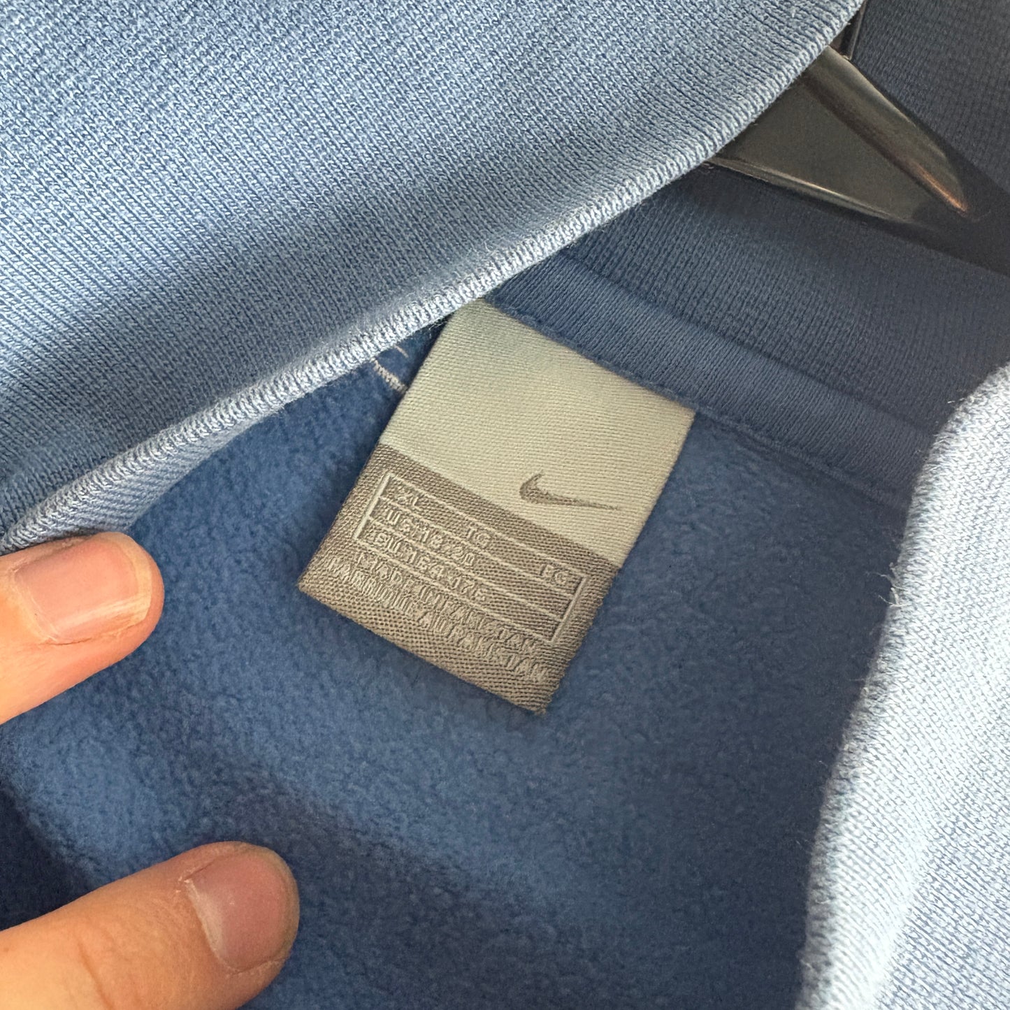 Vintage Nike Blue 00s Y2K Womens Tracksuit Track Jacket - XL
