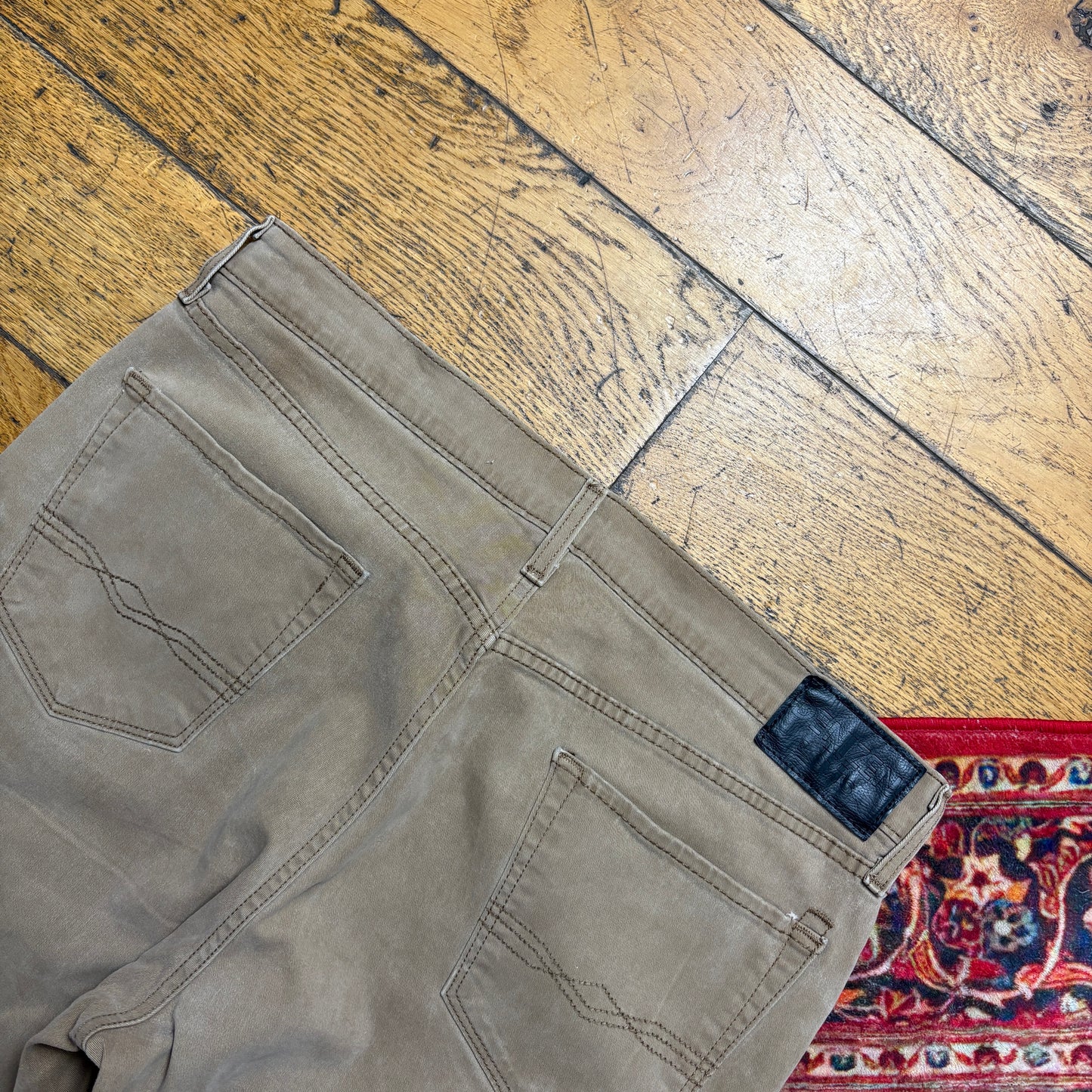 Vintage Levis 231 Brown Denim Shorts - 36