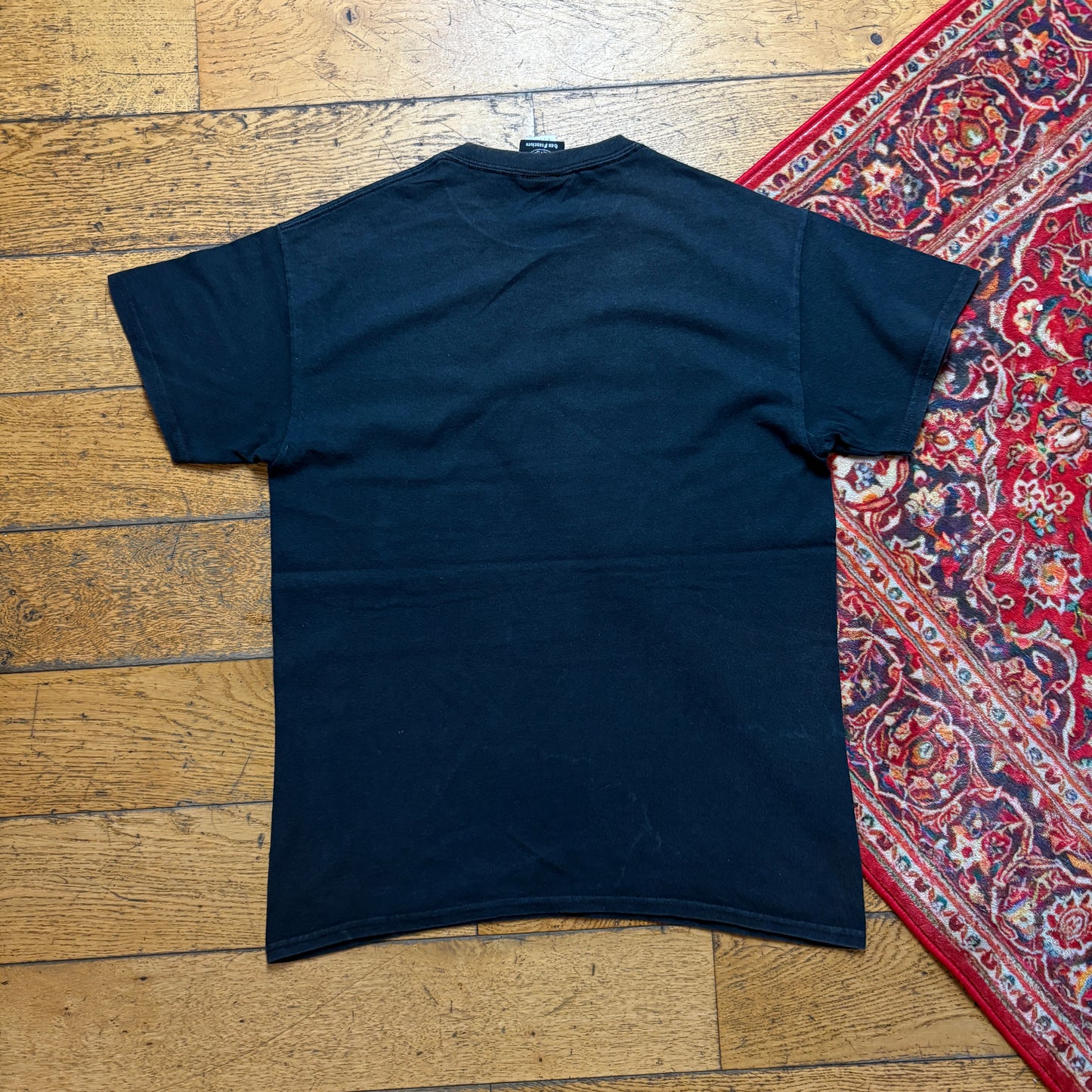 Vintage Thrasher Black Skate Graphic T-Shirt - S