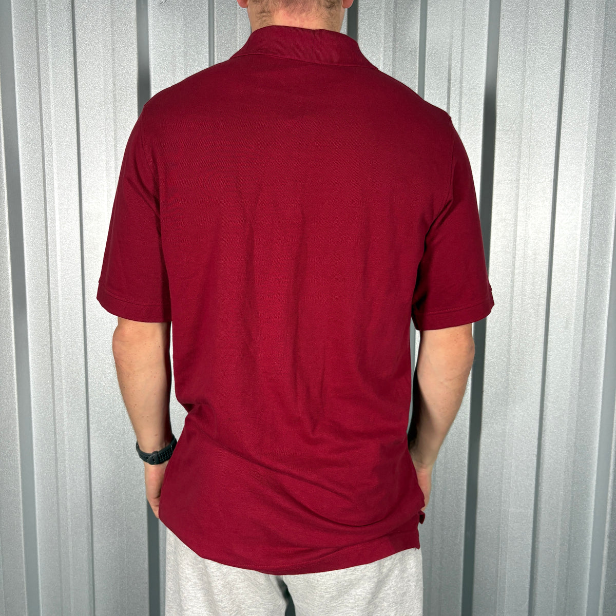 Southpole Red Burgundy Polo Shirt - S
