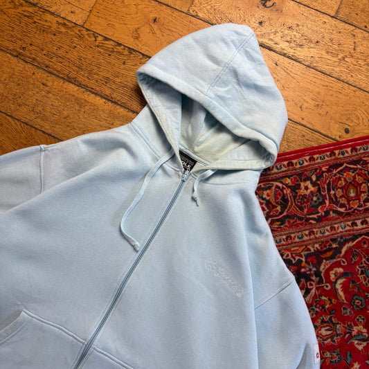 Vintage Southpole Blue Baggy Heavyweight Hip Hop Embroidered Sweatshirt - 3XL