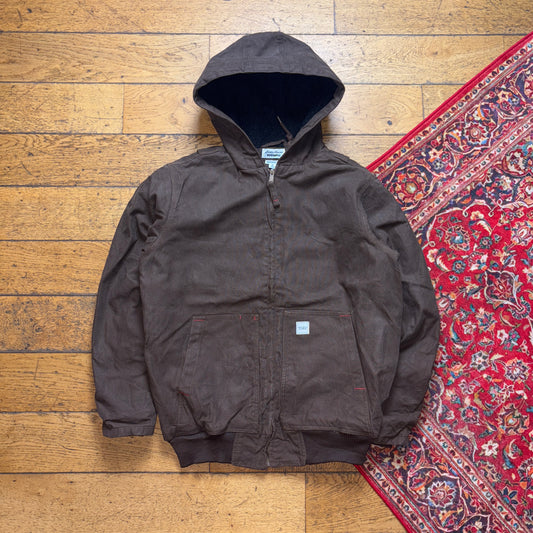 Vintage Eddie Bauer Brown Workwear Carhartt Active Style Jacket - M