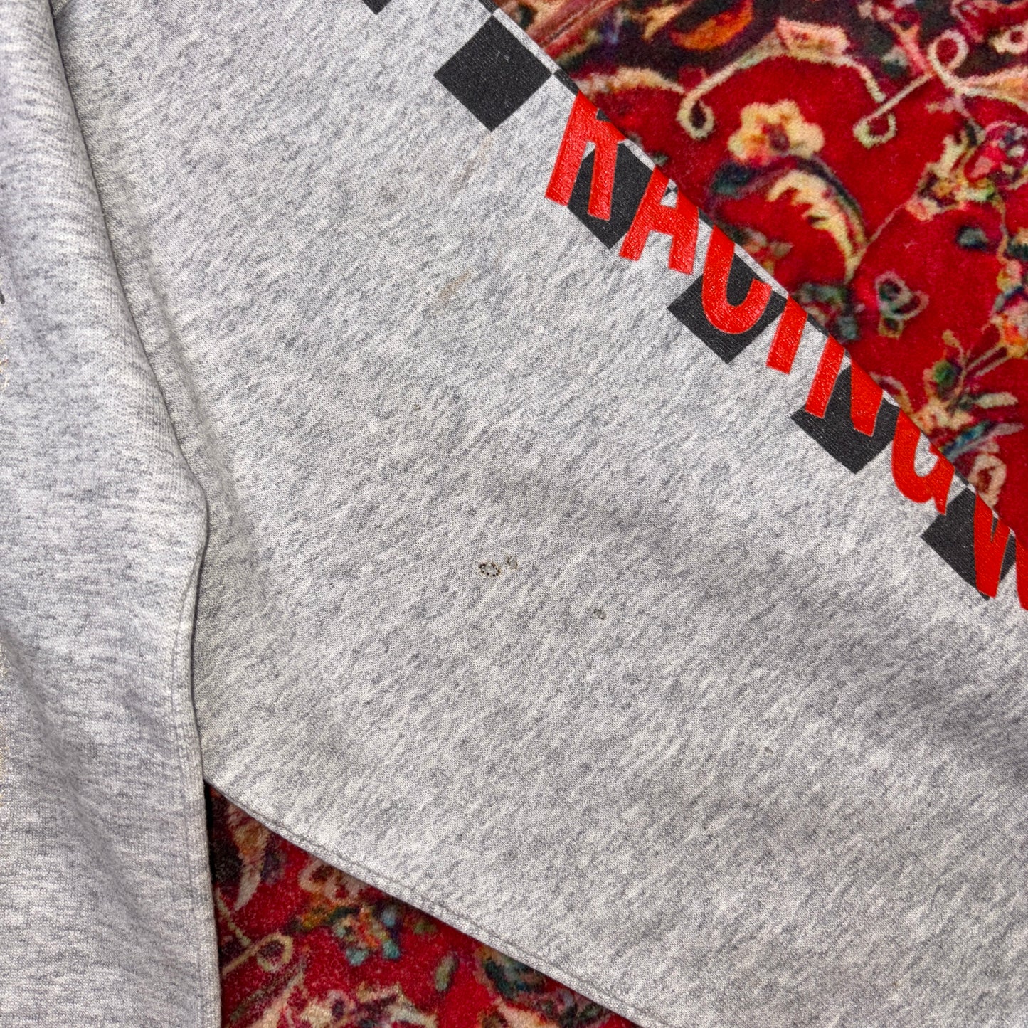 Vintage 90s Supercross Motorbike Grey Graphic Sweatshirt - XL