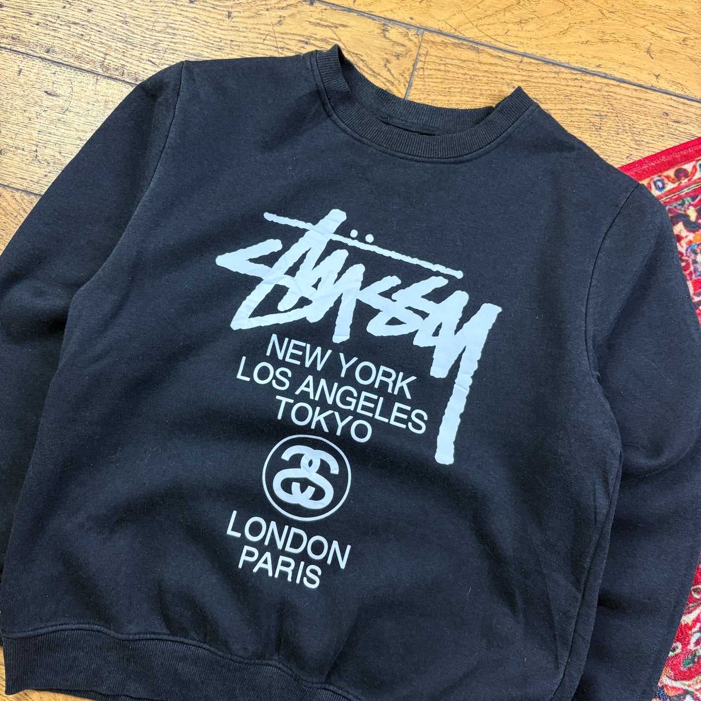 Stussy Black Sweatshirt - S