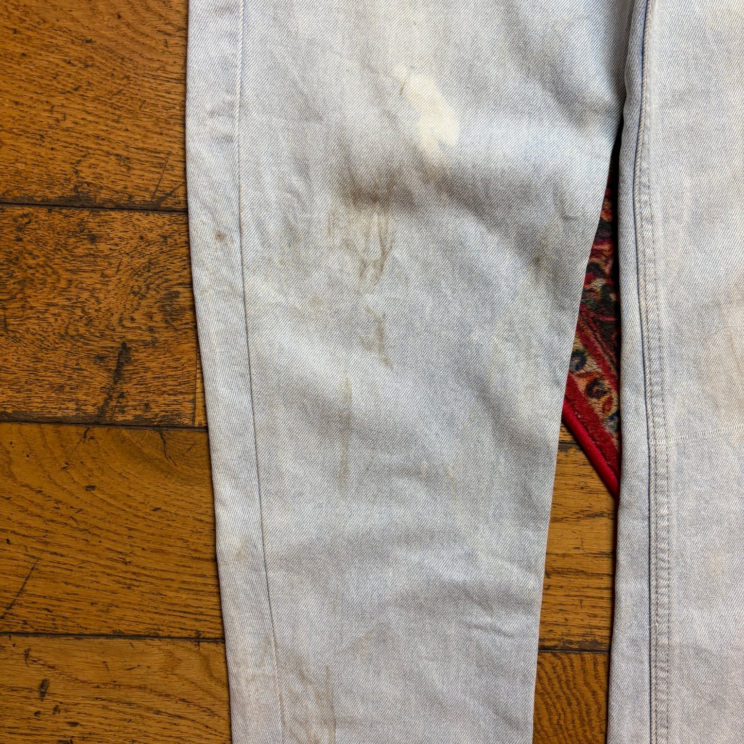 Vintage Levis 501 Straight Blue Denim Jeans - 34S