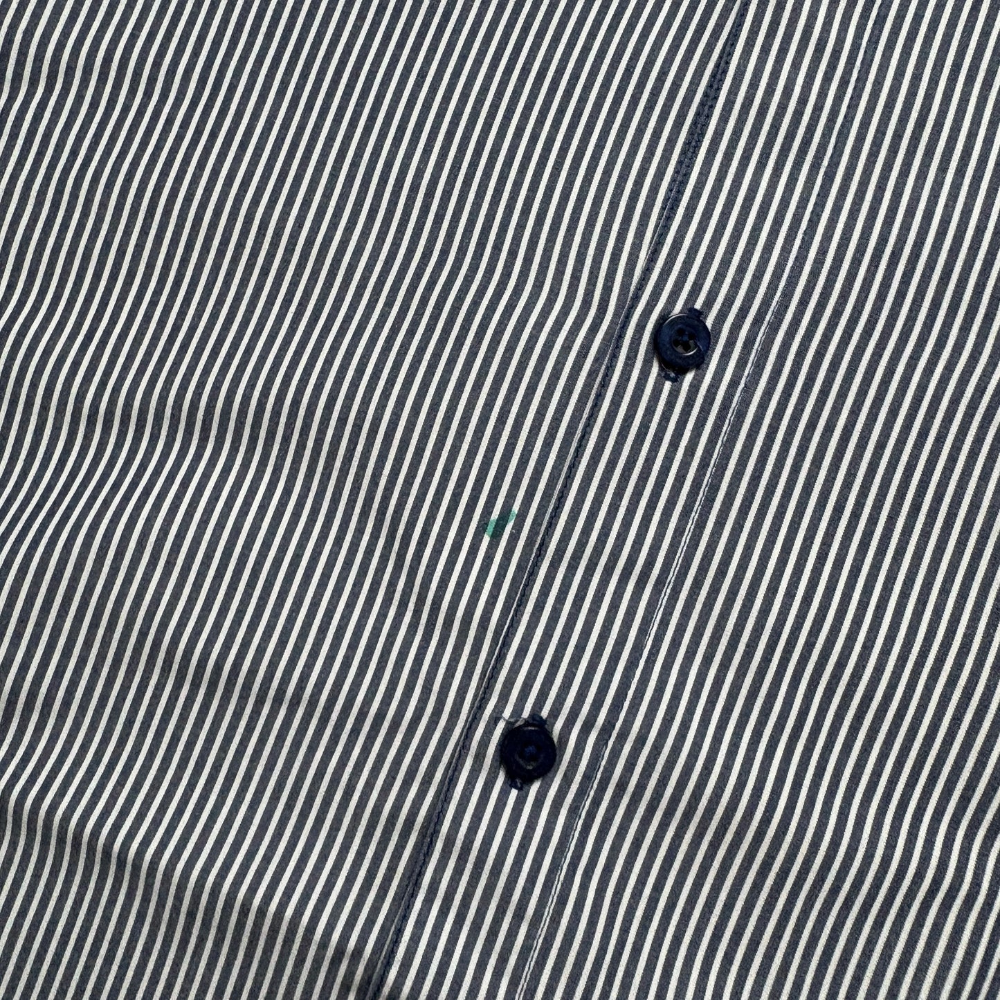 Vintage Oakley Blue Stripe Embroidered Shirt - 2XL