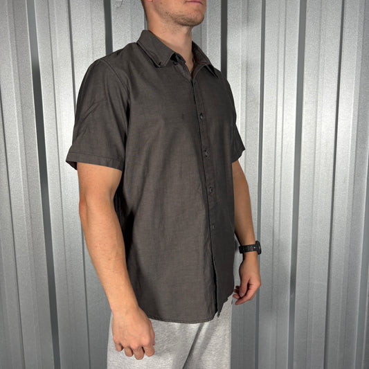 Oakley Grey Short Sleeve Shirt - M