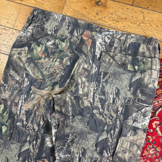 Vintage Real Tree Camo Green Hunting Workwear Trousers - 46