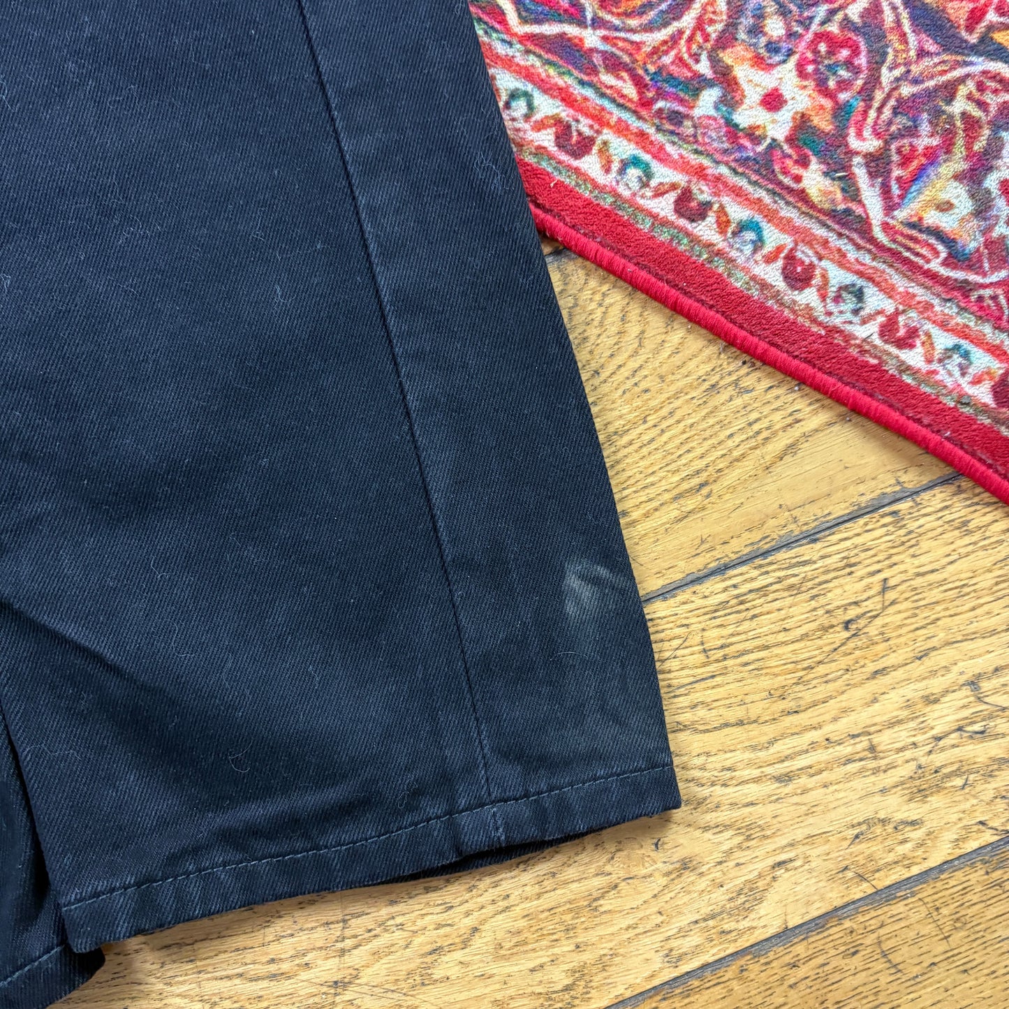 Vintage Levis 505 Straight Black Denim Jeans - 32
