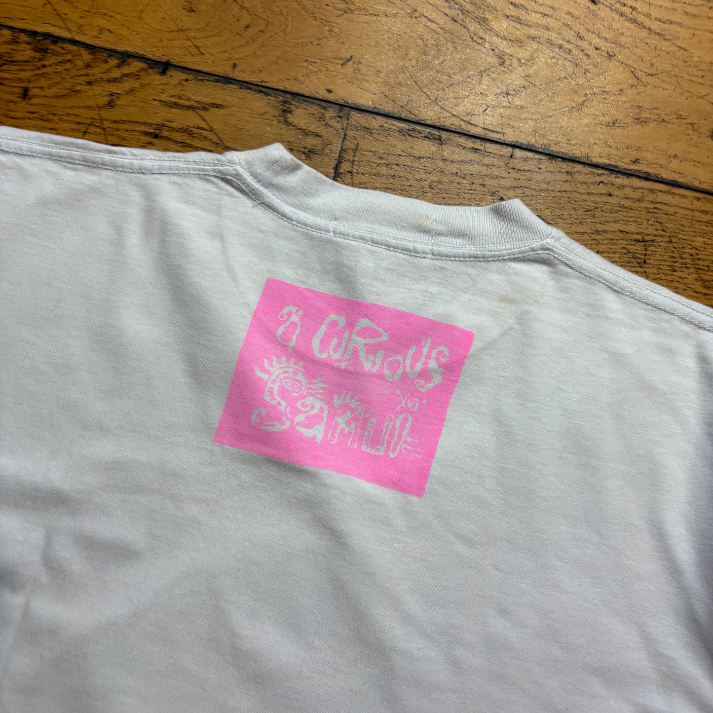 Vintage 90s Koh Samui Thailand White Graphic T-Shirt - M
