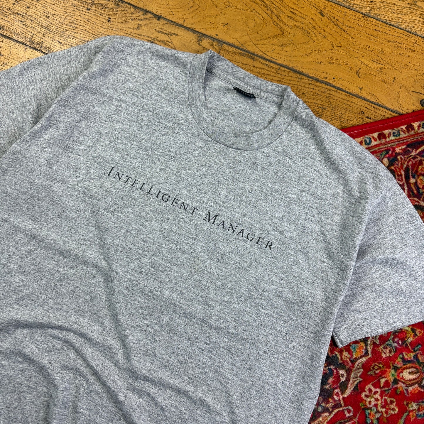 Vintage 90s Compaq Grey Funny Single Stitch Graphic T-Shirt - XL