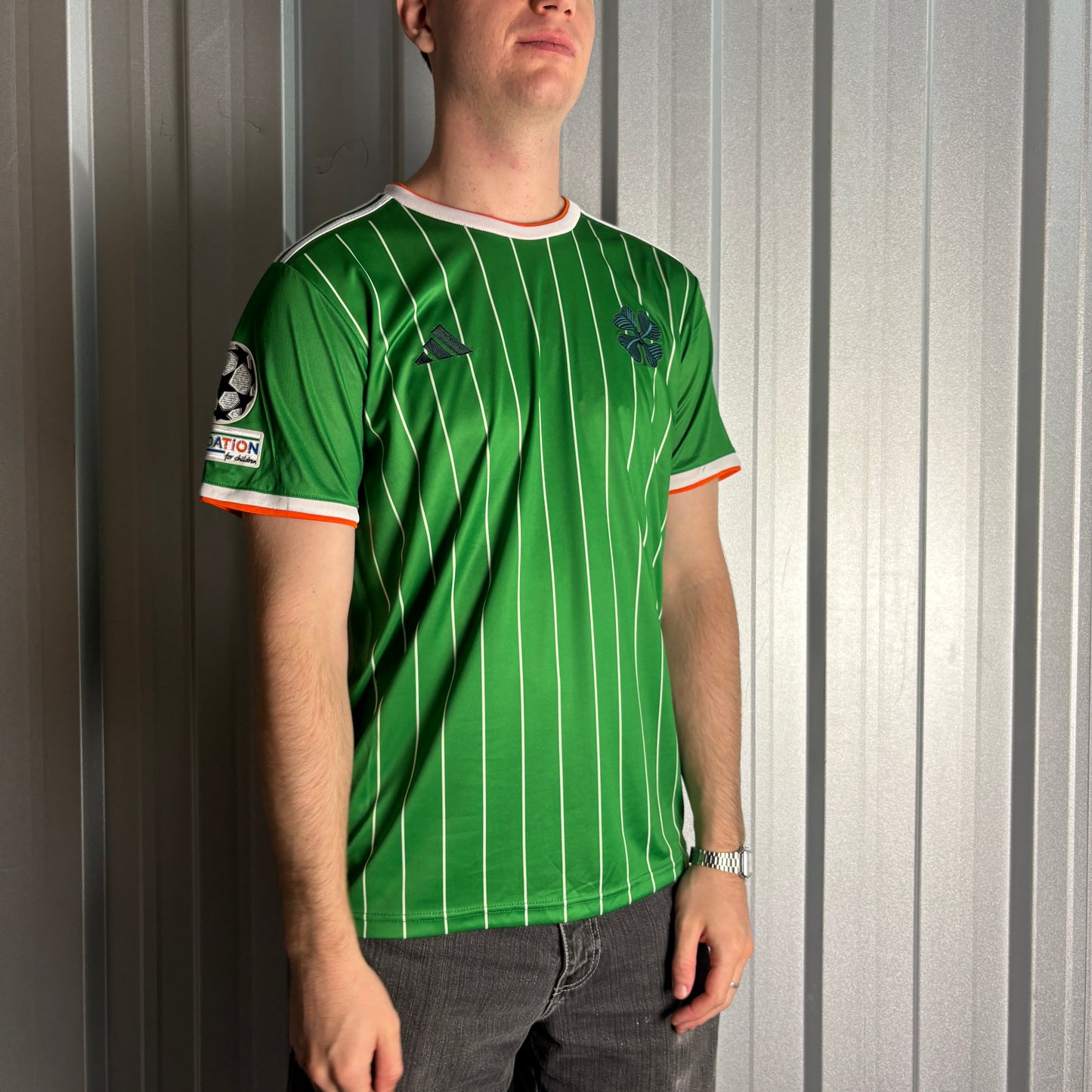 Ireland Green Adidas Football Shirt - S