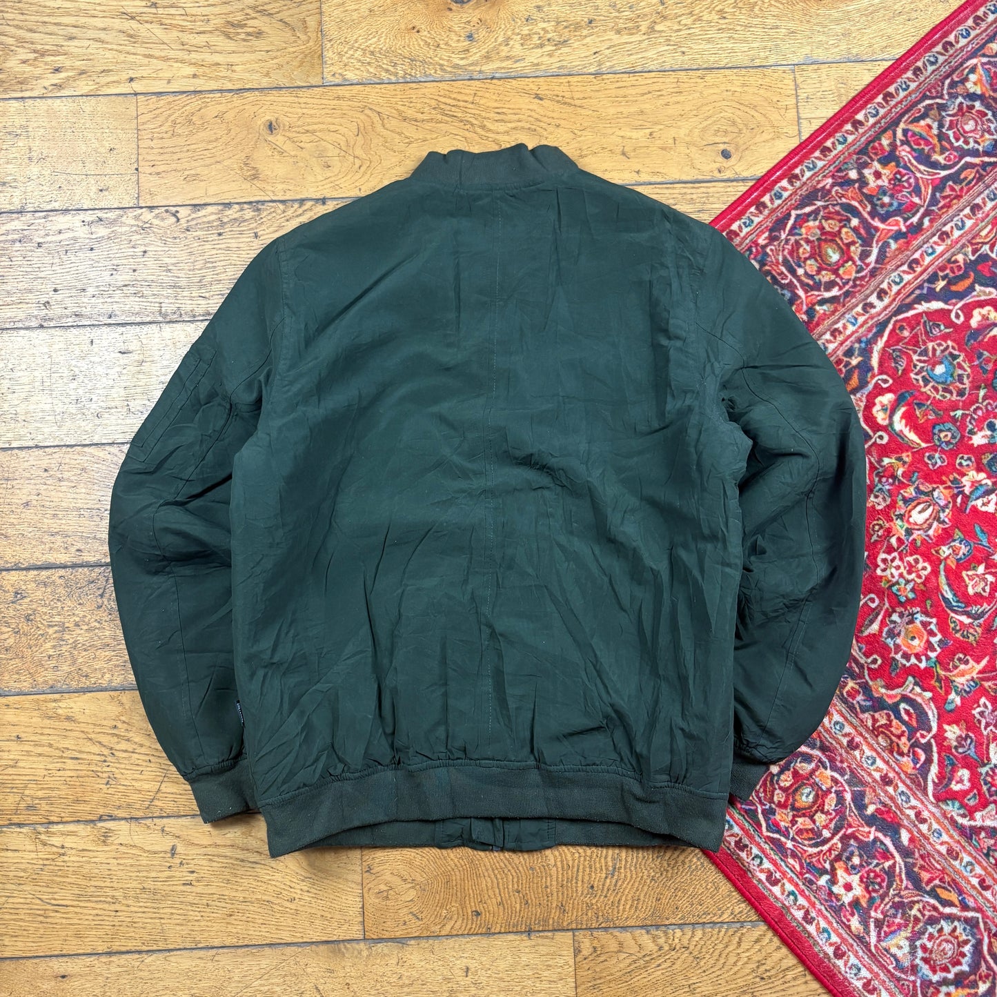 Vintage Green MA-1 Bomber Jacket - S