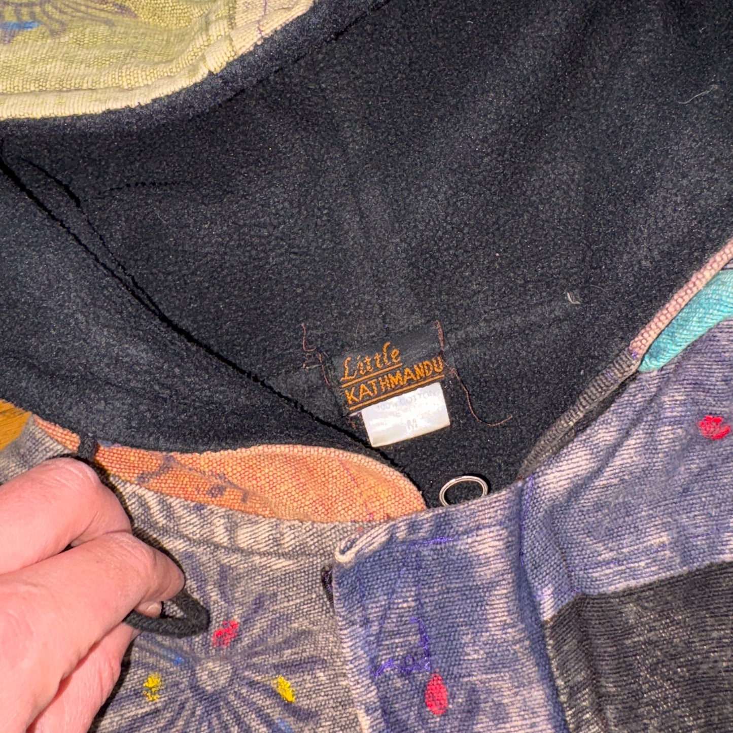 Vintage Workwear Patchwork Carhartt Active Style Jacket Coat - S