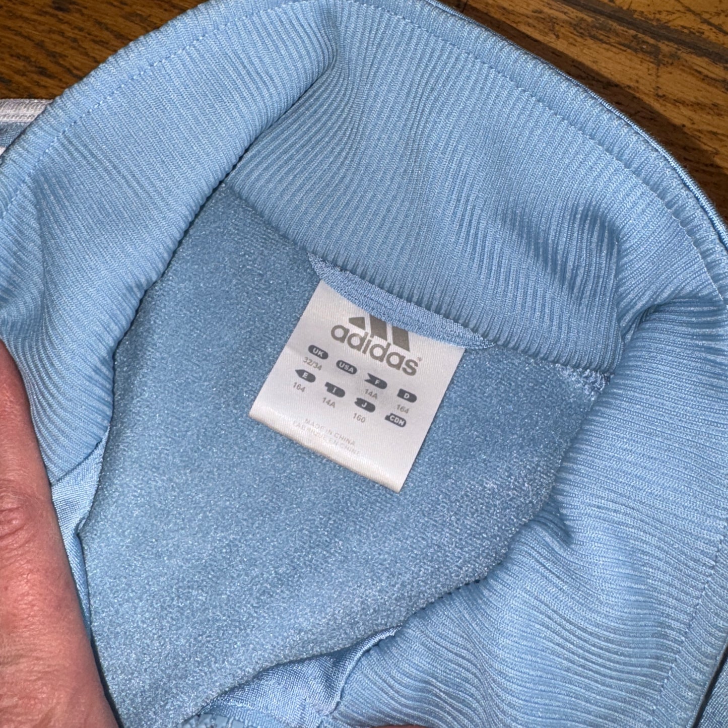 Vintage Adidas Blue Tracksuit Track Jacket - S