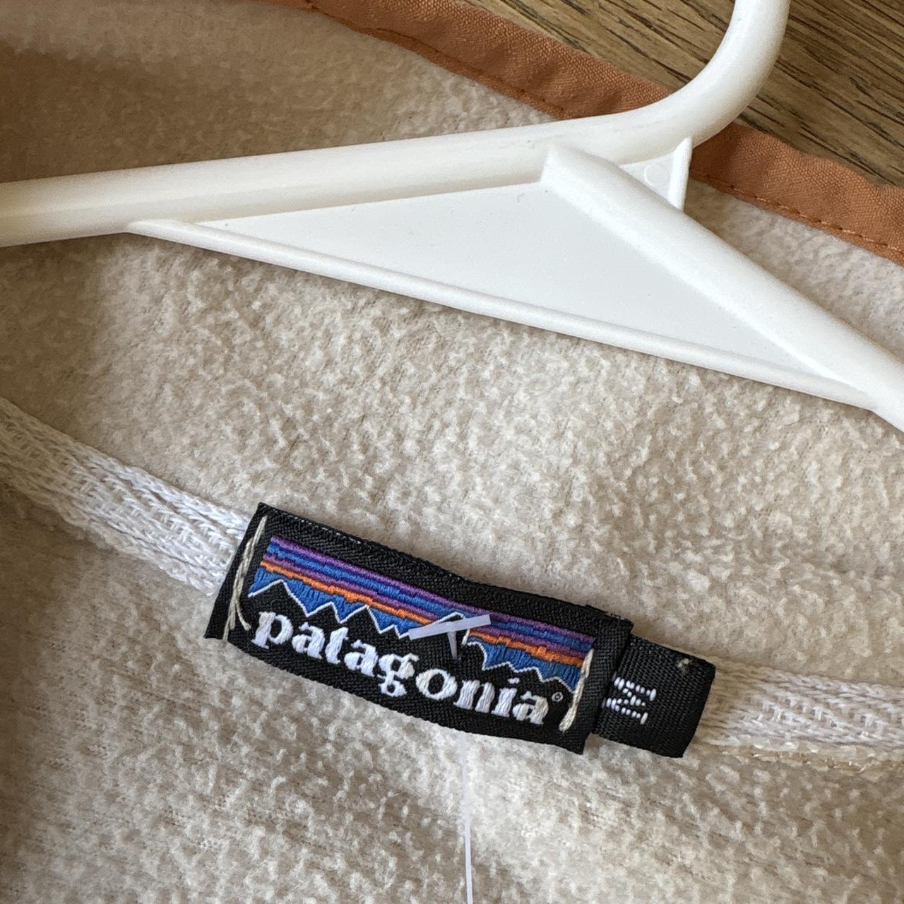 Vintage Patagonia Cream Fleece Synchilla Sweatshirt - M