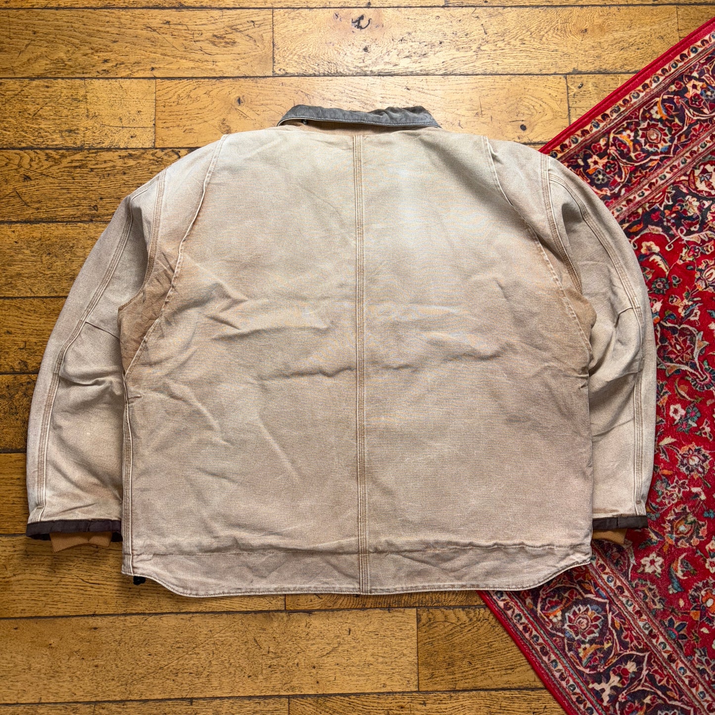 Vintage Carhartt Brown Cropped Workwear Jacket - 2XL