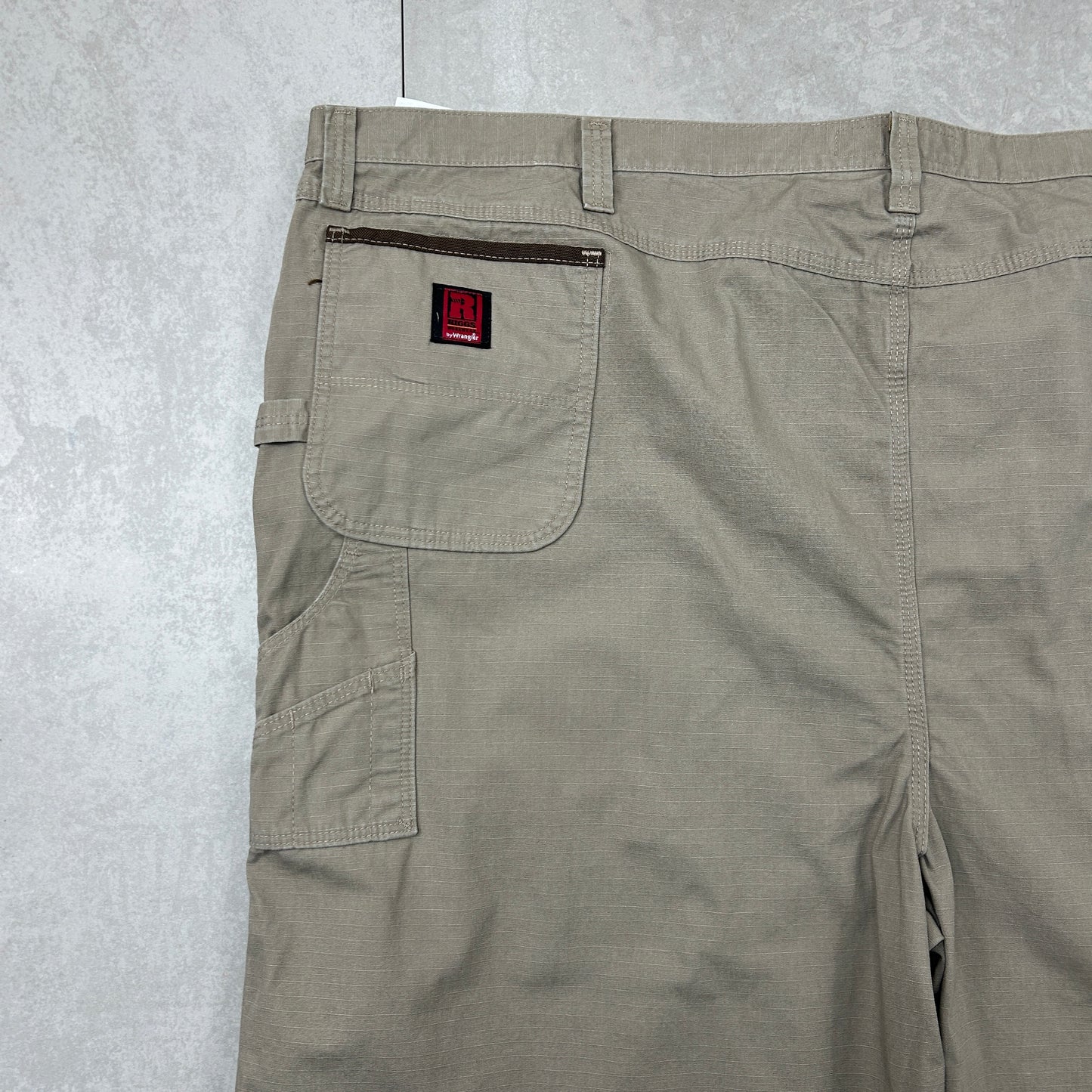 Vintage Wrangler Workwear Brown Carpenter Baggy Shorts - 60