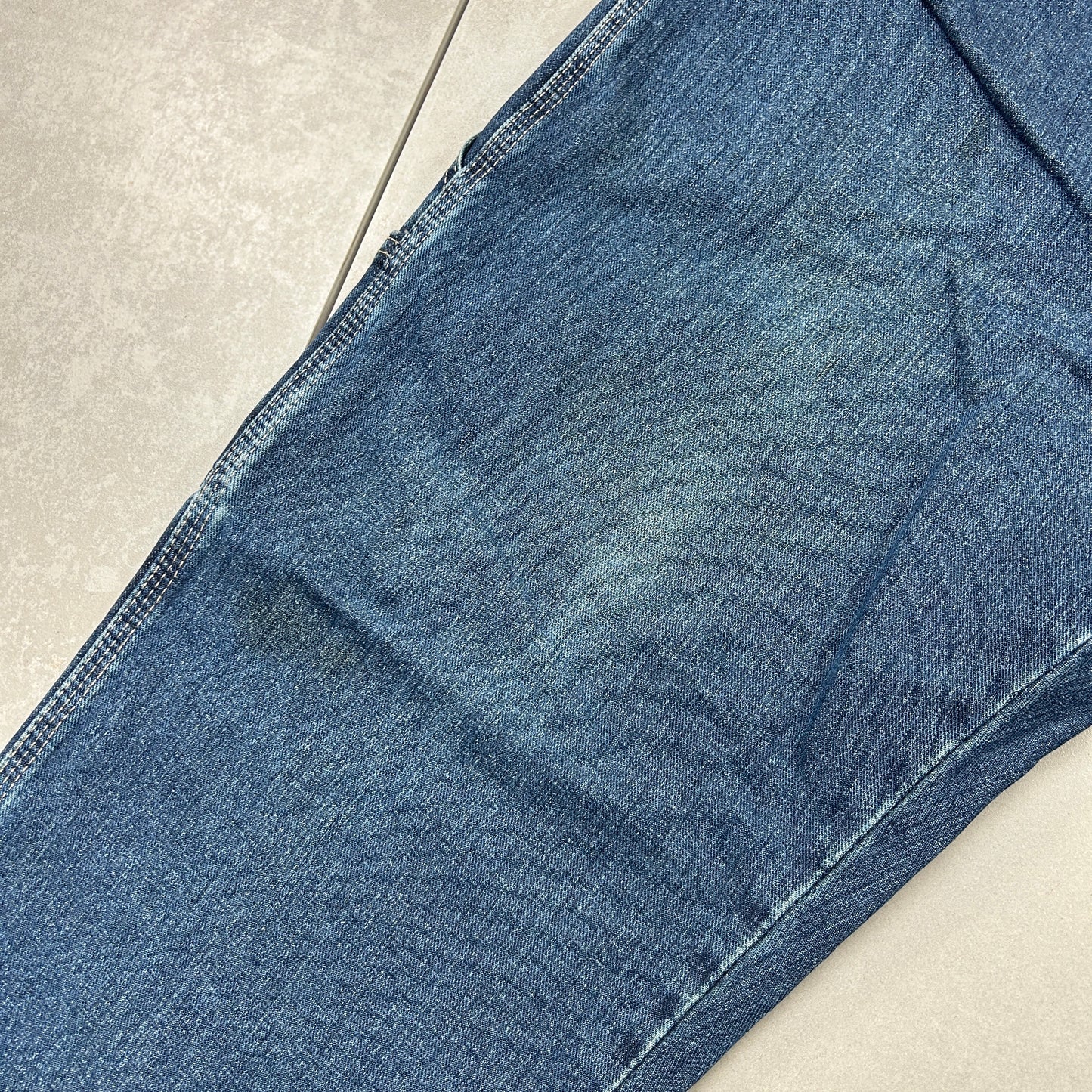 Vintage Dickies Blue Workwear Carpenter Baggy Jeans - 40