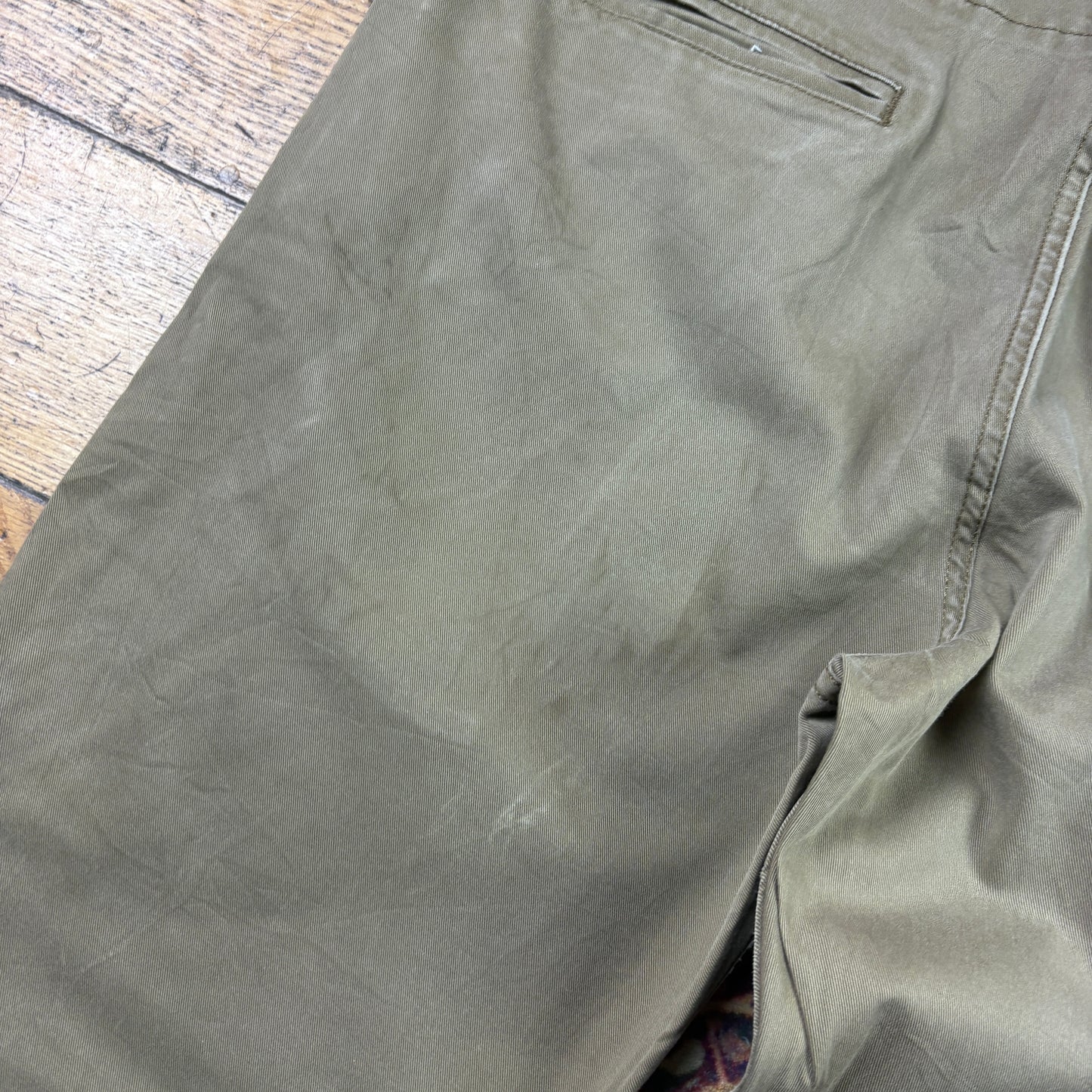 Vintage Levis Straight Khaki Chinos - 36