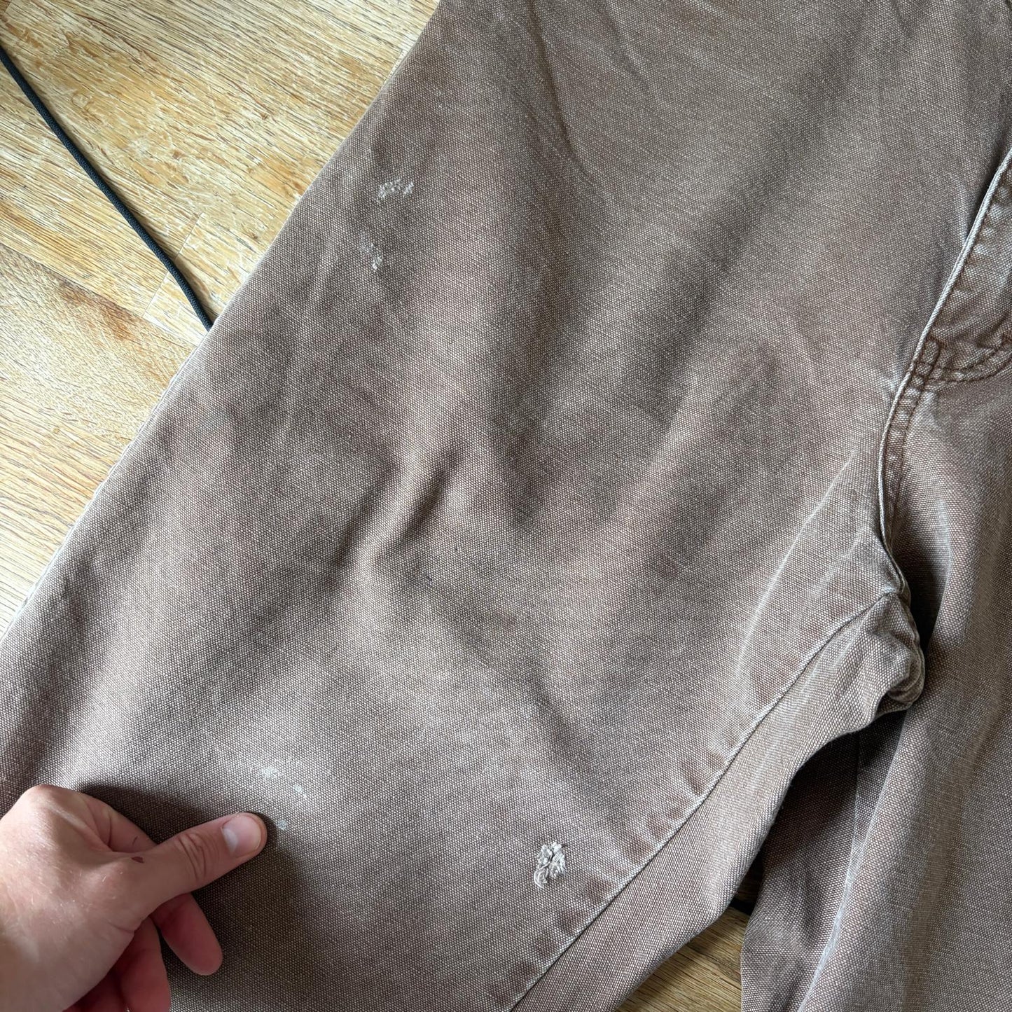 Vintage Dickies Brown Workwear Carpenter Baggy Trousers - 32S
