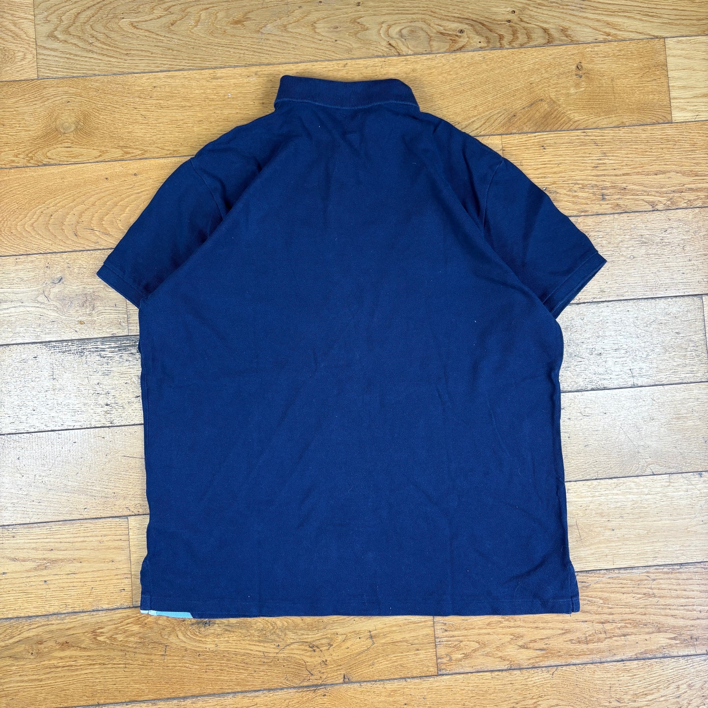 Ralph Lauren Navy Embroidered Big Pony Polo Shirt - XL