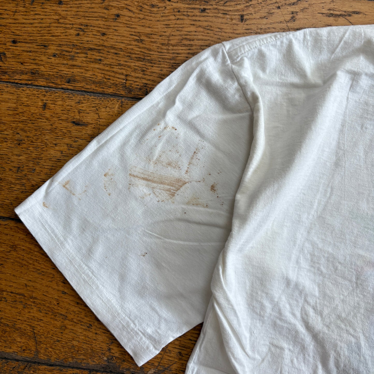 Vintage 90s Lifes a Zoo White Single Stitch Graphic T-Shirt - XS
