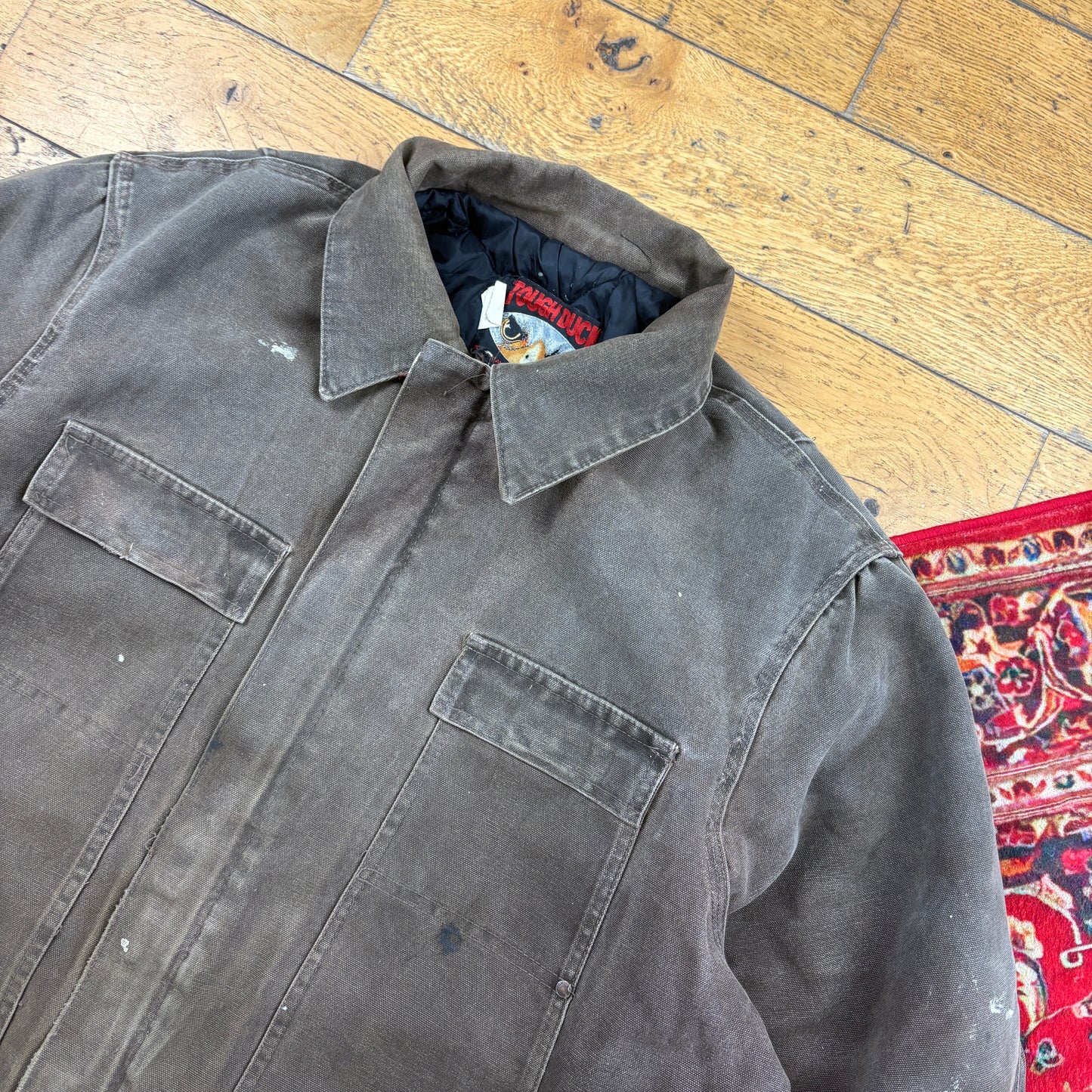 Vintage Workwear Chore Brown Heavyweight Detroit Jacket - XL
