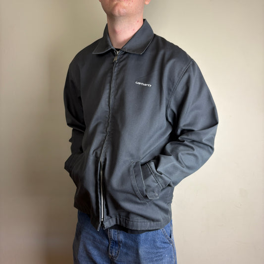 Vintage Carhartt Grey Workwear Utility Jacket - L