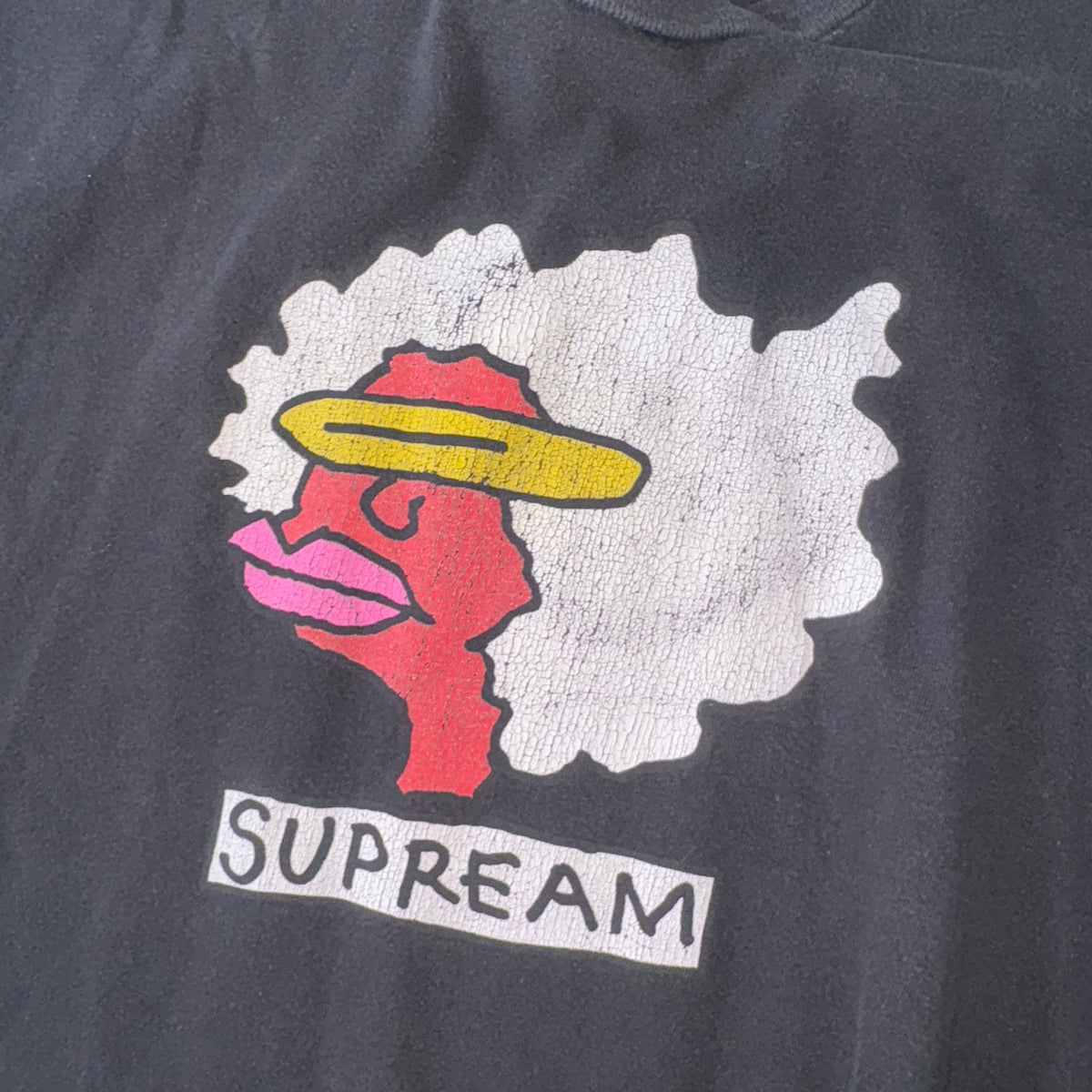 Supreme Supream Gonz Black Graphic T Shirt - M