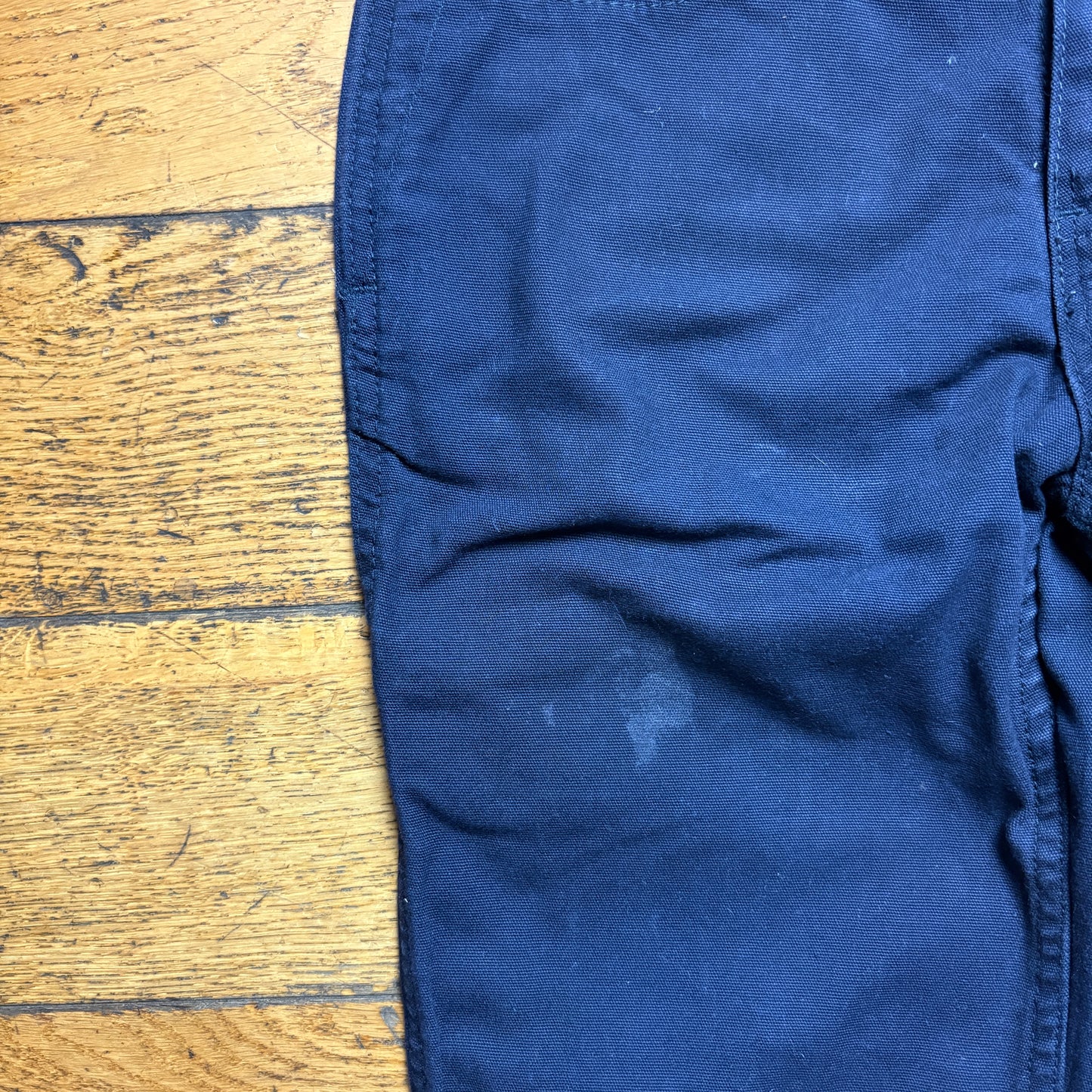 Vintage Carhartt Workwear Carpenter Navy Slim Trousers - 30S