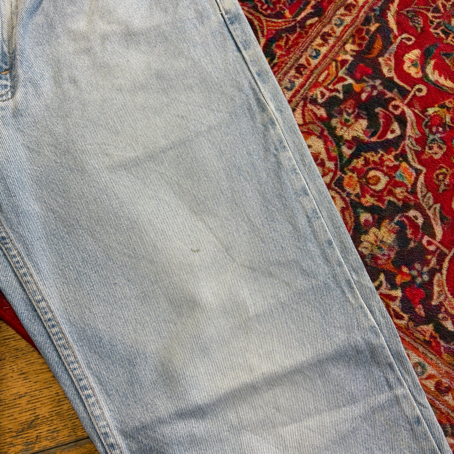 Vintage Levis 505 Straight Blue Denim Jeans - 32R